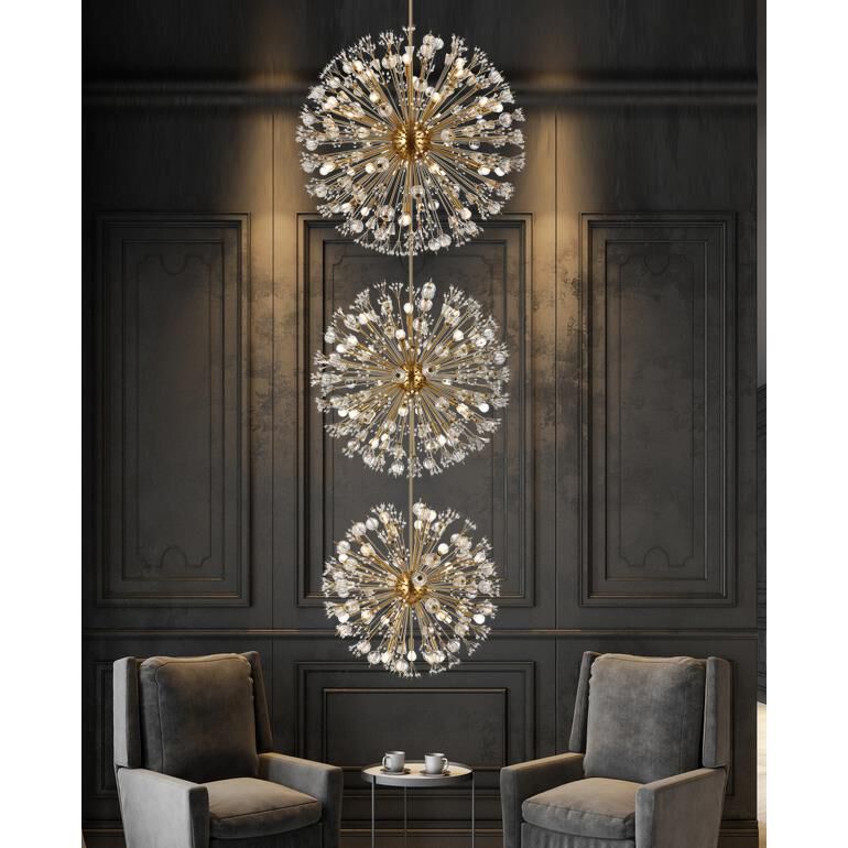 Vera 44 Inch Chandelier by Elegant Lighting