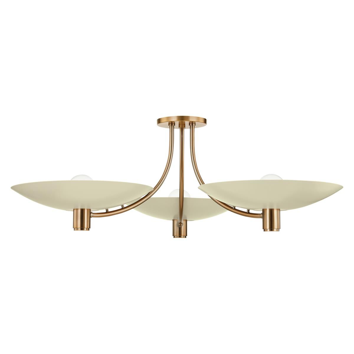 Wolfe 40.5 Inch Semi Flush Mount by Troy Lighting