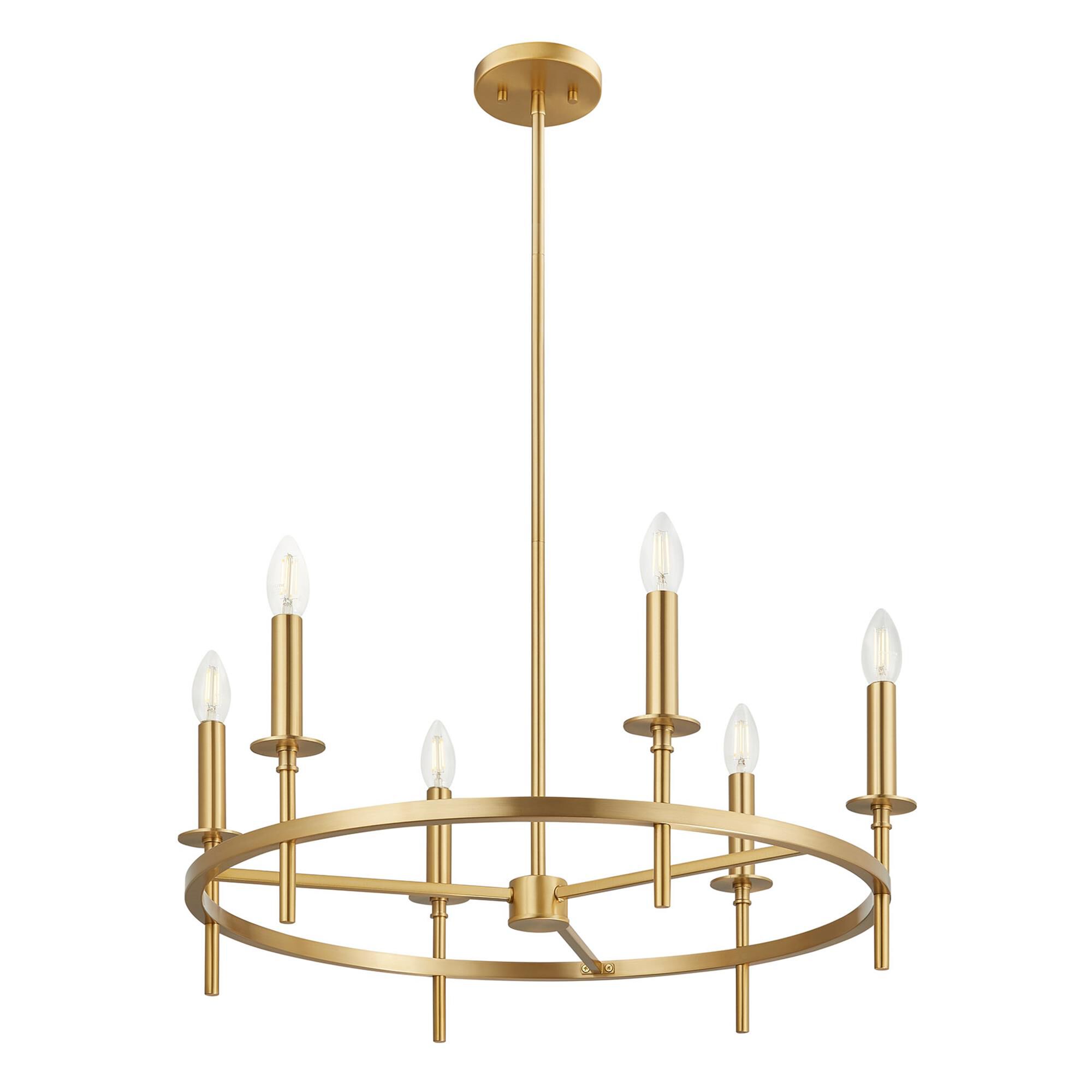 Shown in Natural Brass finish