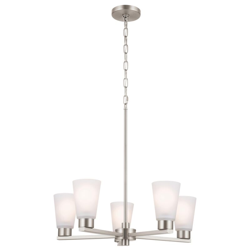Stamos 24 Inch 5 Light Mini Chandelier by Kichler Lighting