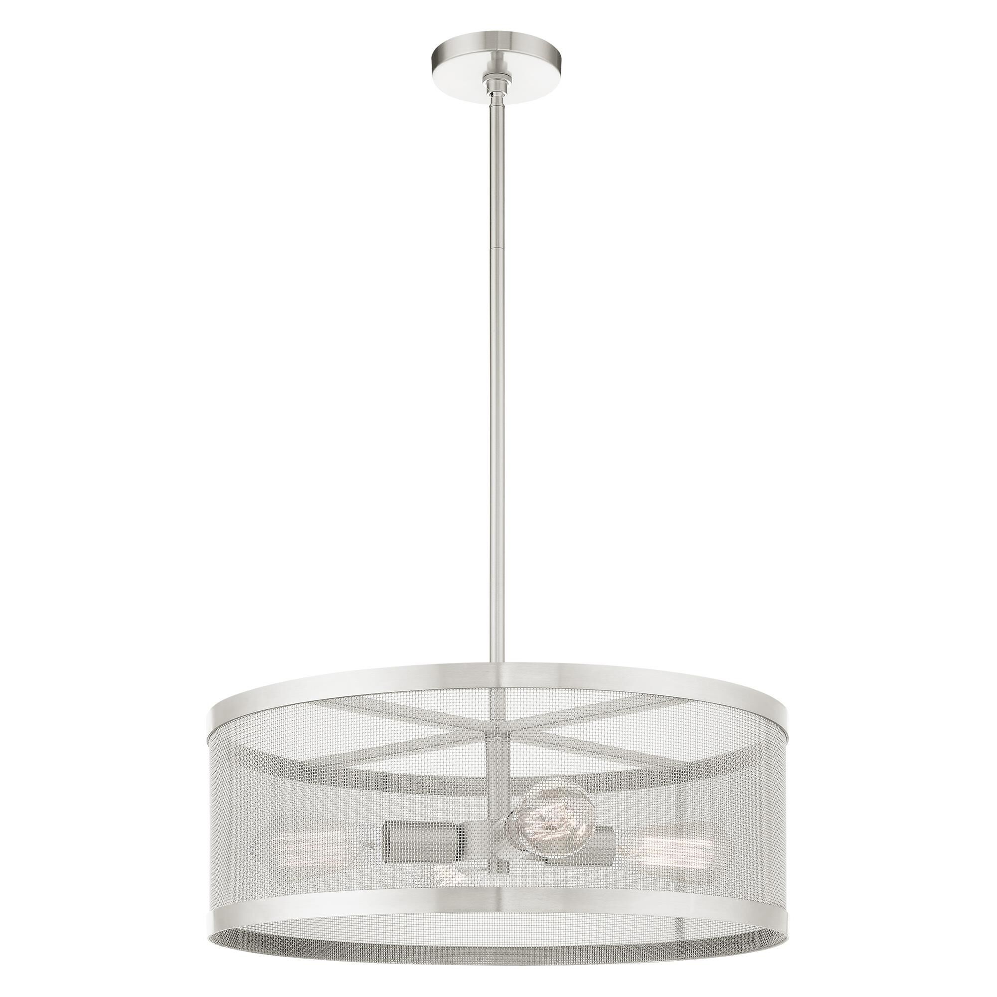 Industro Large Pendant by Livex Lighting