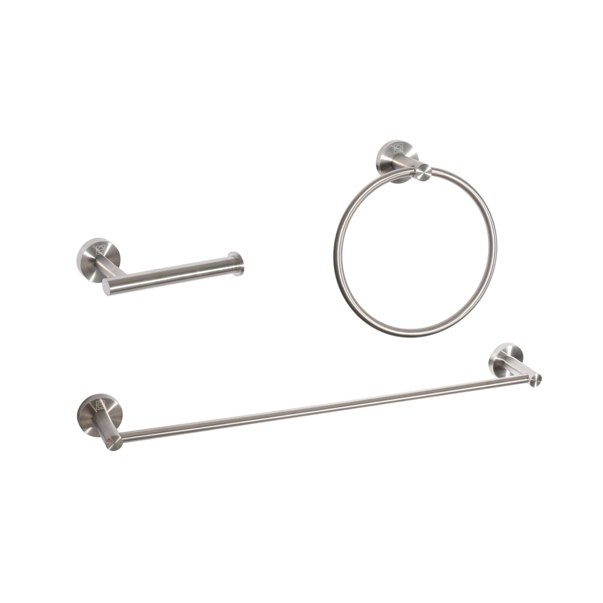 Alma 3 Piece Towel Bar Set by Elegant Decor