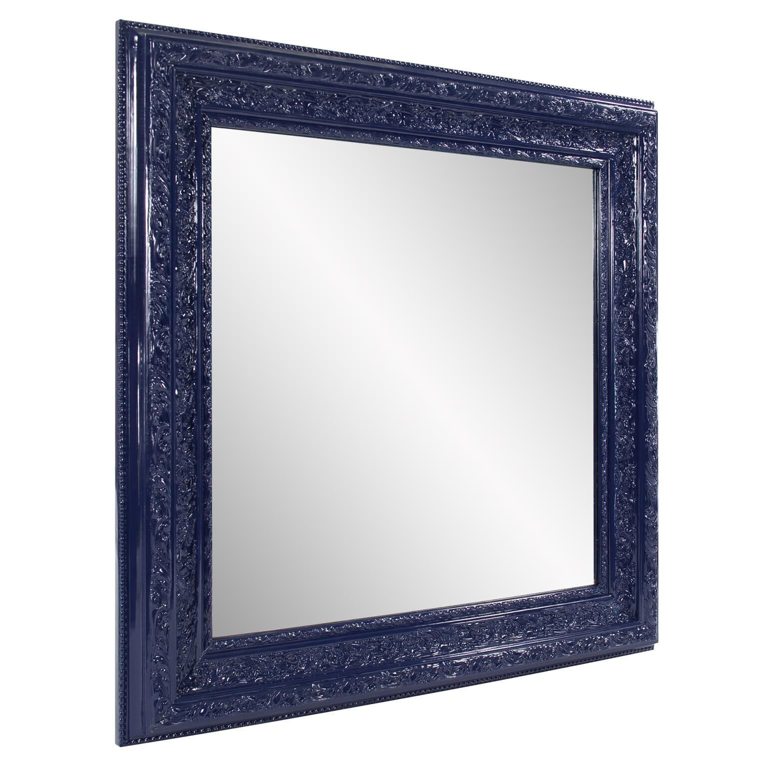 Nottingham Navy Blue Mirror Wall Mirror by Howard Elliott Collection