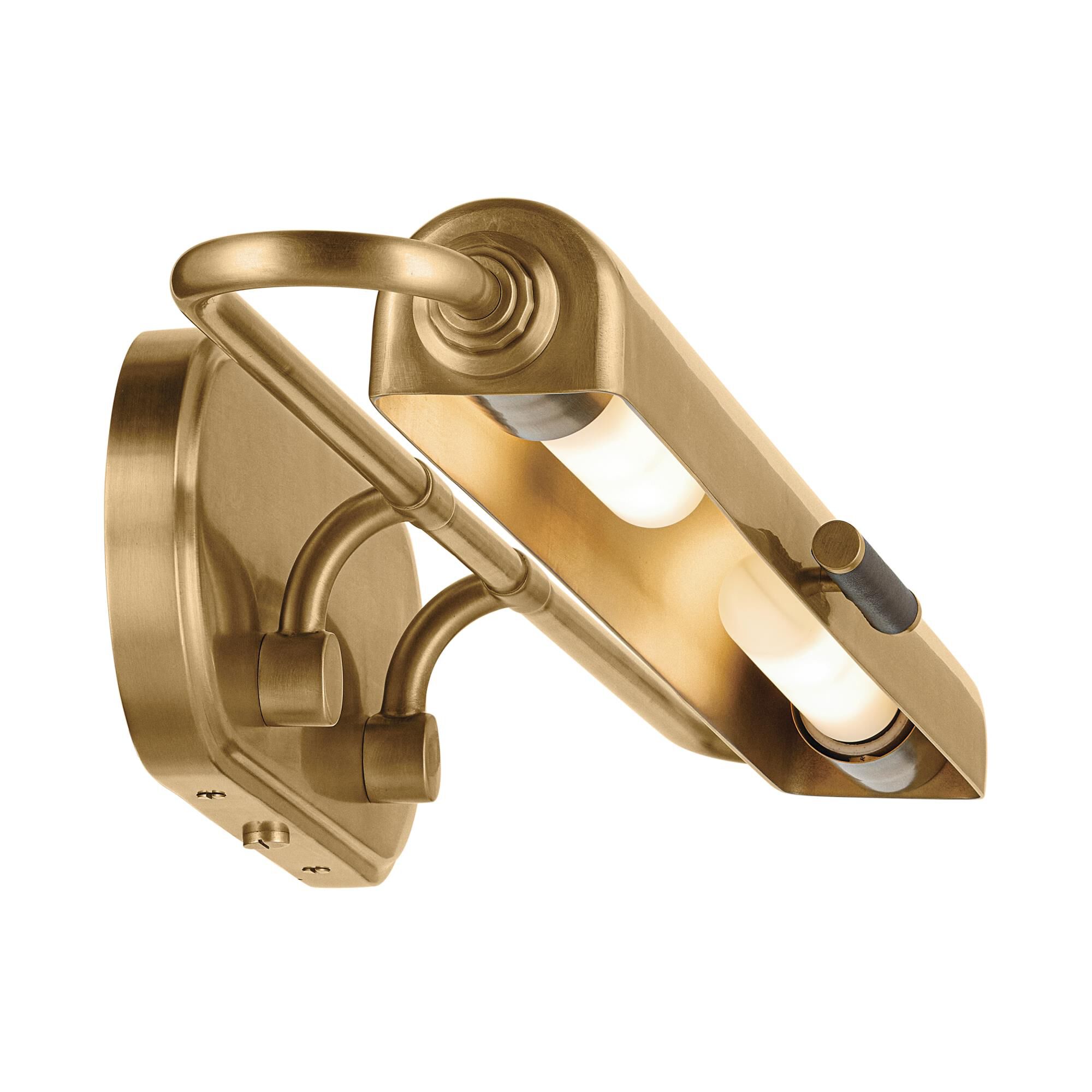 Shown in Lacquered Brass finish and Metal shade