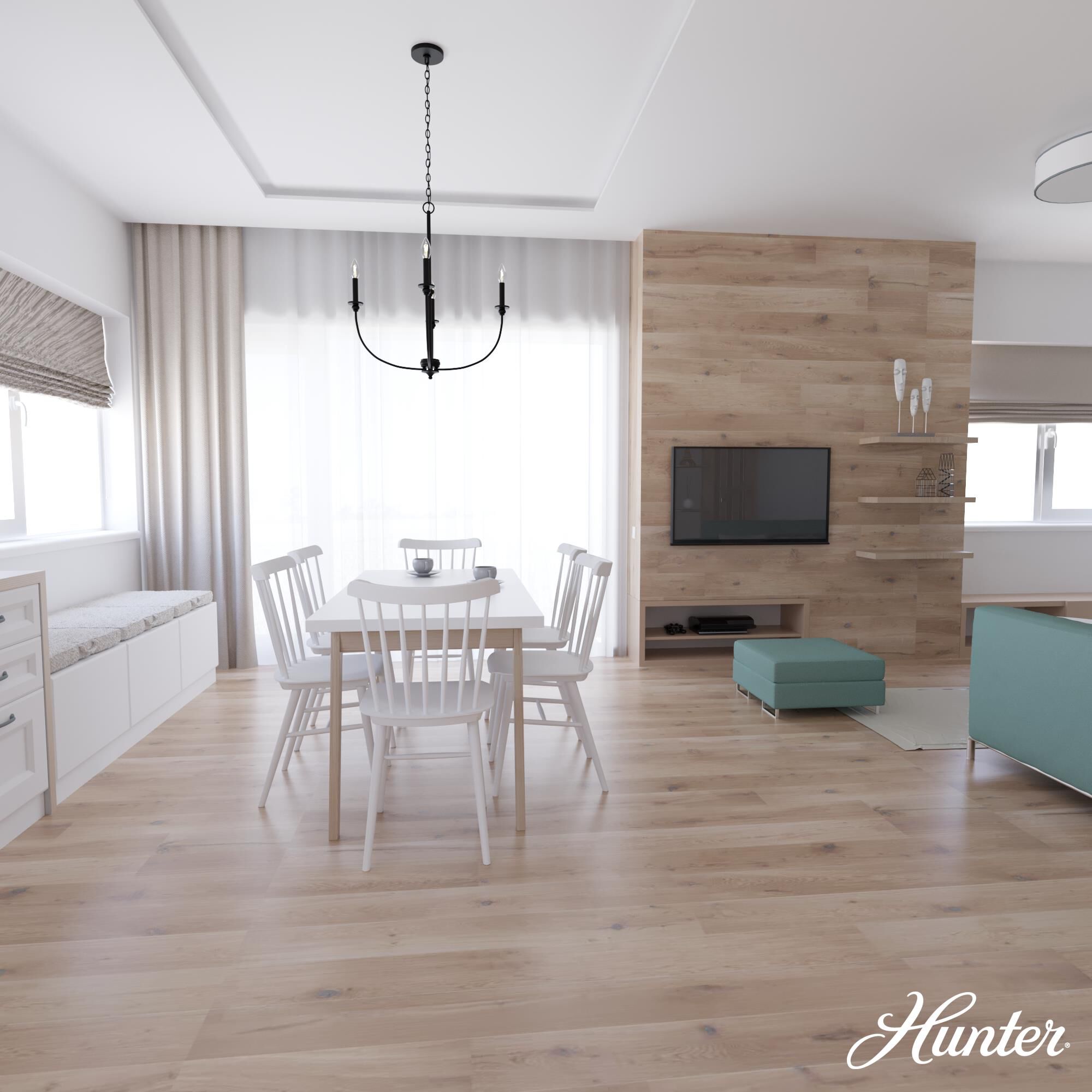 Southcrest 26 Inch 4 Light Chandelier by Hunter Fan