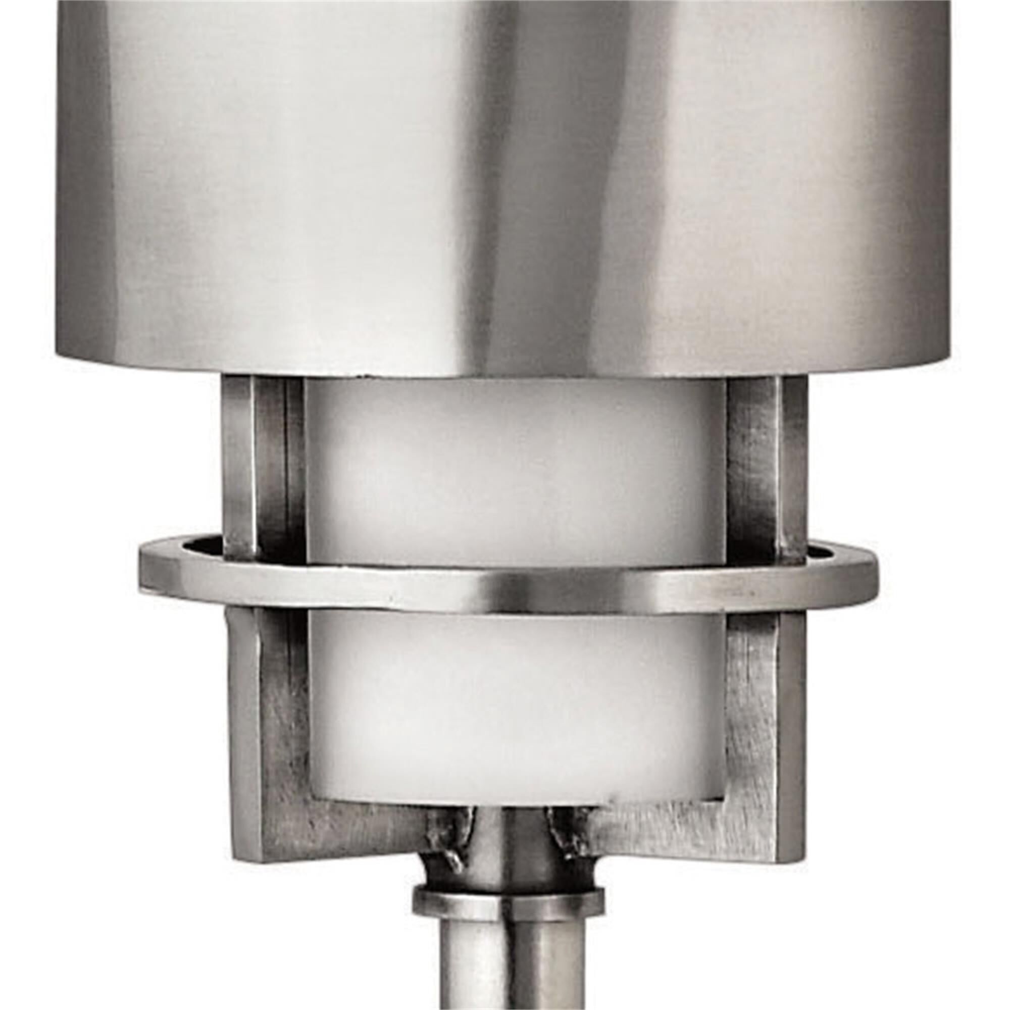 Shown in Stainless Steel finish and Etched Opal glass