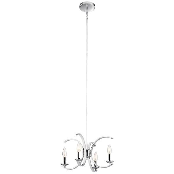 Cassadee 16 Inch 4 Light Mini Chandelier by Kichler Lighting