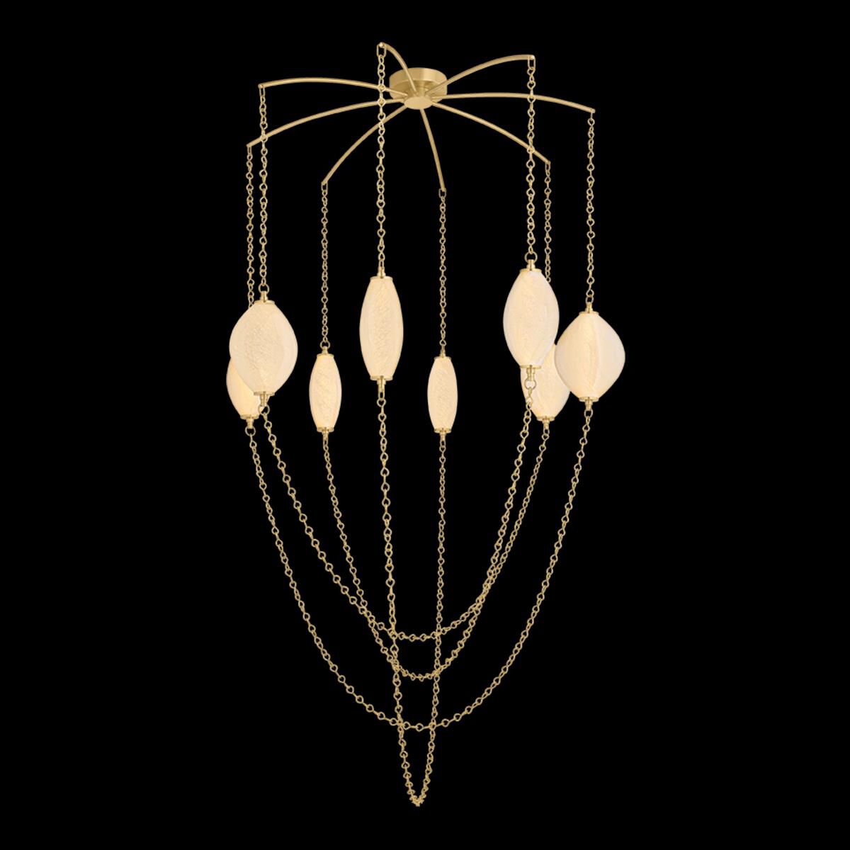 Positano 54 Inch Chandelier by Corbett Lighting