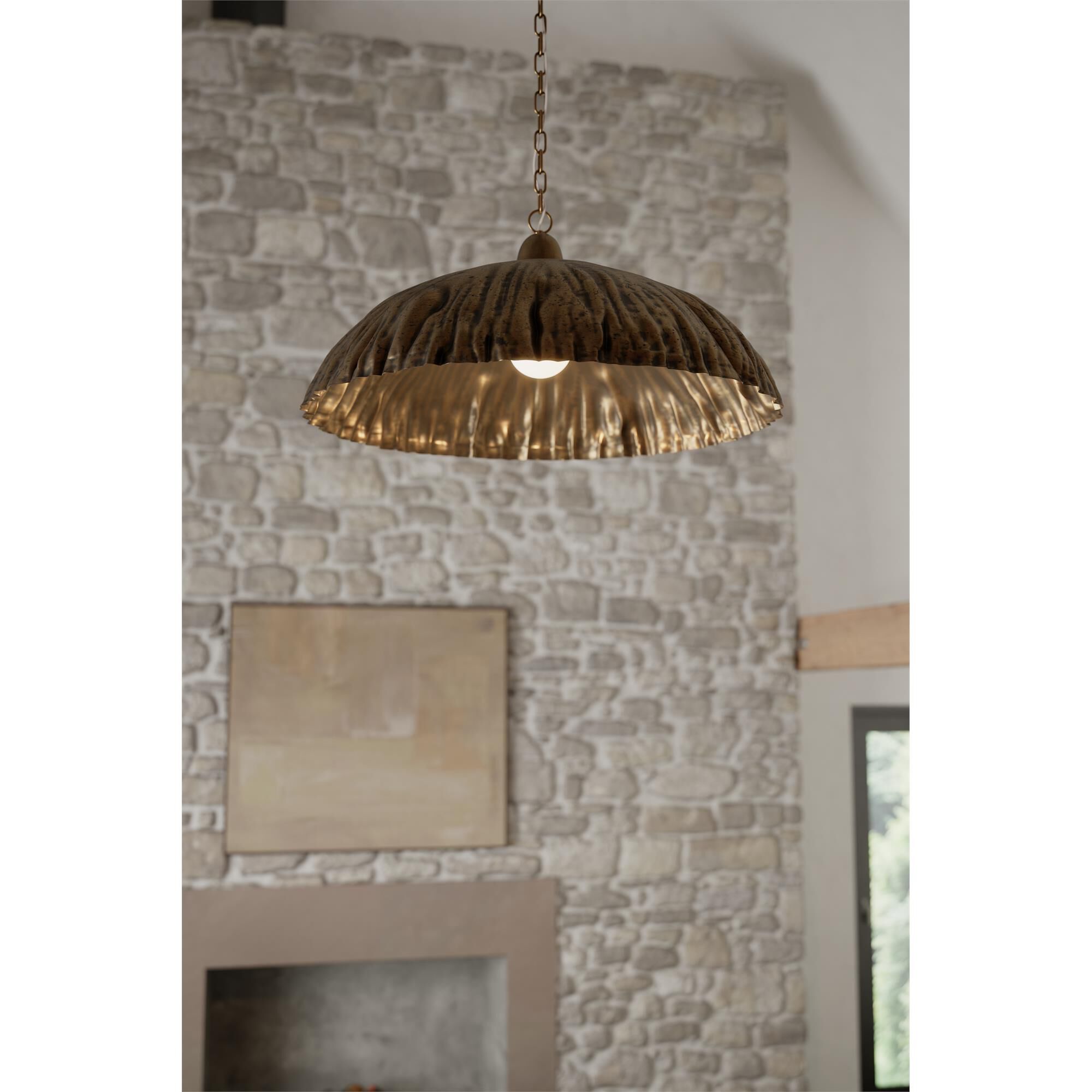 Shown in Antique Brass finish