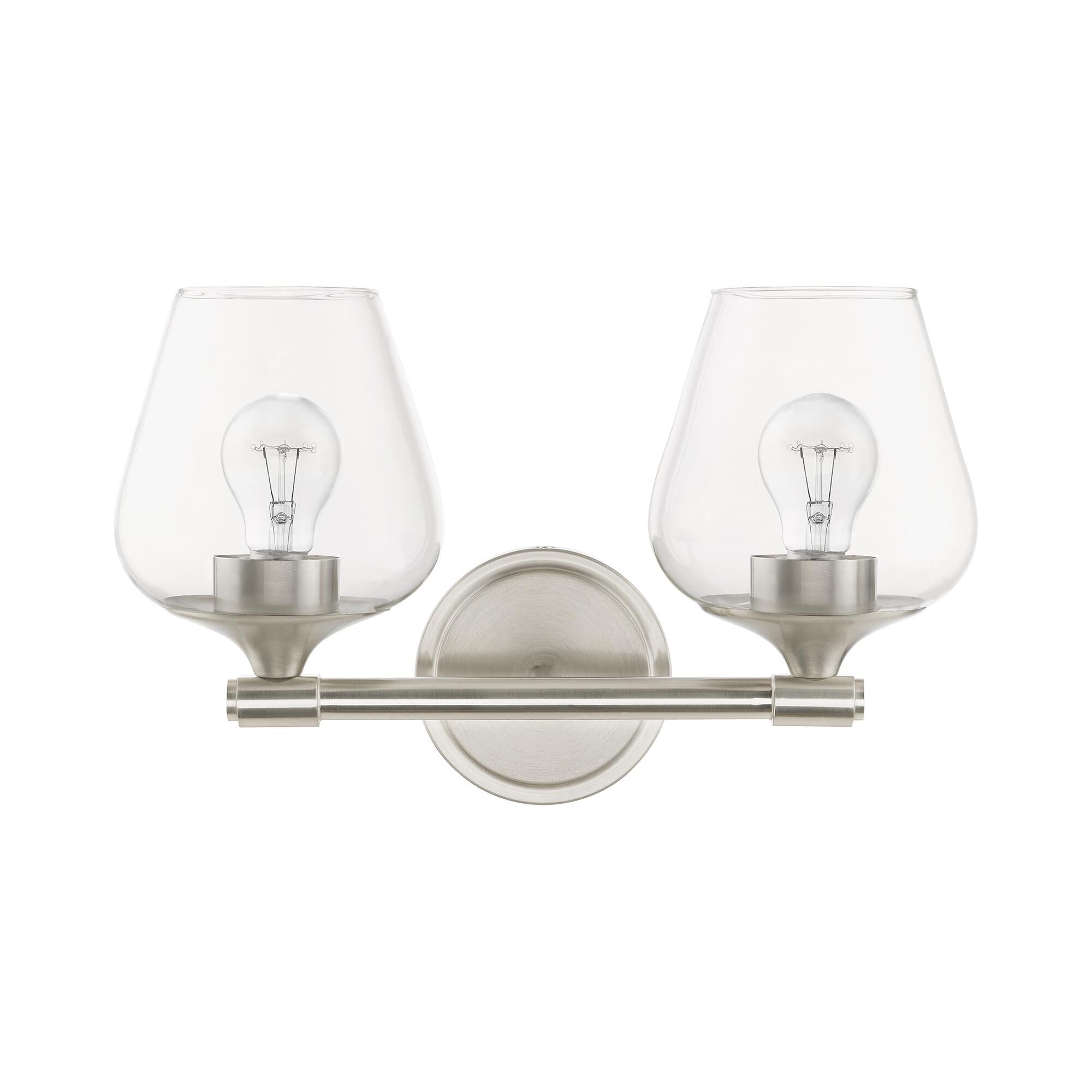 Willow 15 Inch 2 Light Bath Vanity Light by Livex Lighting
