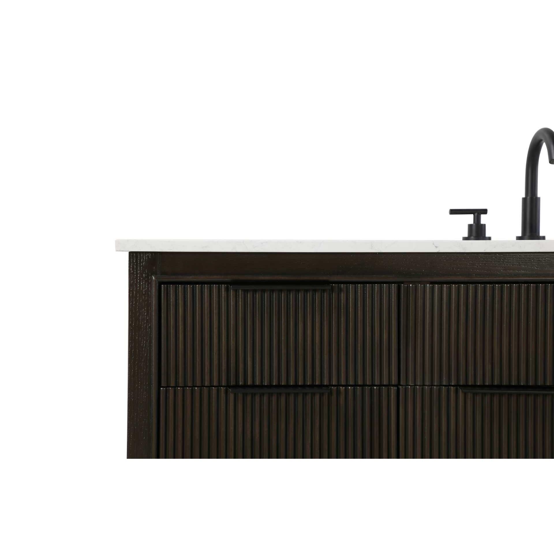 Langston 60 Inch Bath Vanity by Elegant Decor