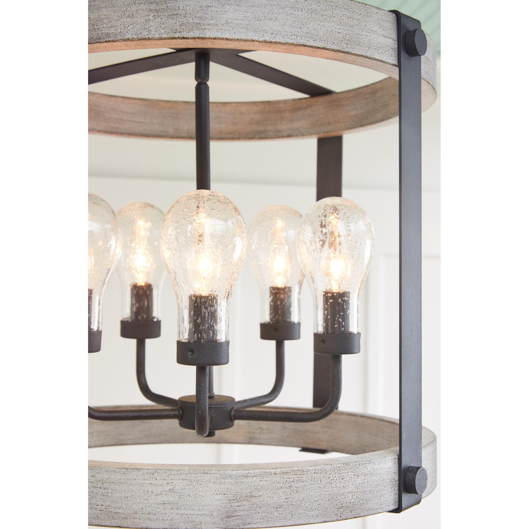 21 Inch Cage Pendant by Quoizel