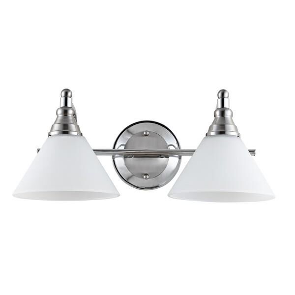 Radnor 16 Inch 2 Light LED Bath Vanity Light by Safavieh
