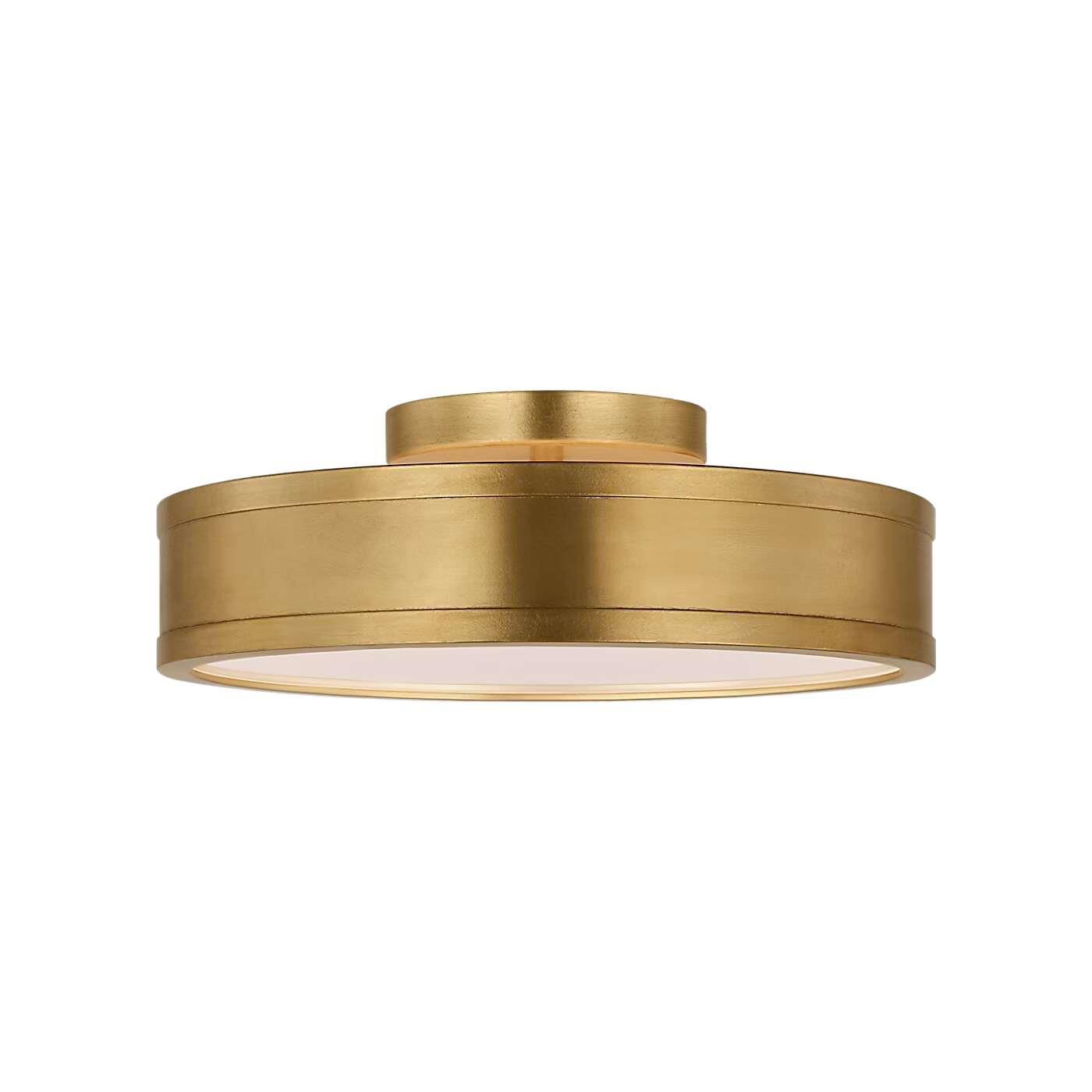 Paloma Contreras Dupont 12 Inch Semi Flush Mount by Visual Comfort Studio Collection