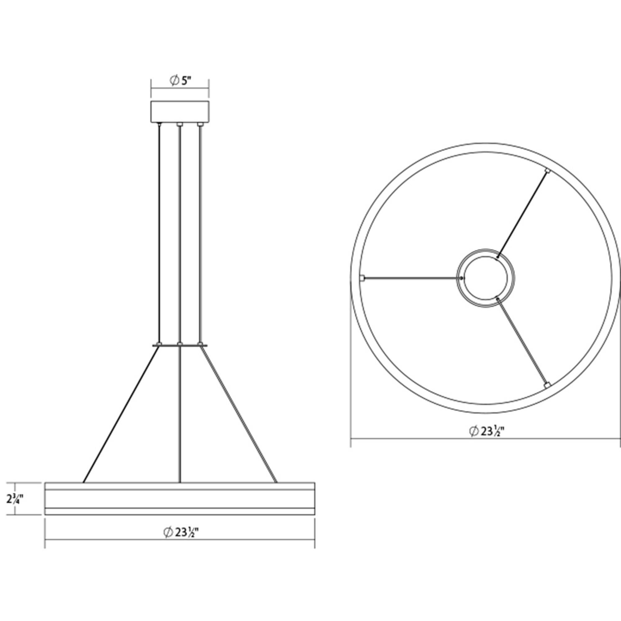 Shown in Bright Satin Aluminum finish