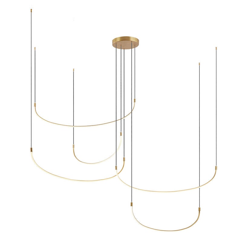 Ryan Pauly Talis 90 Inch Multi Light Pendant by Kuzco