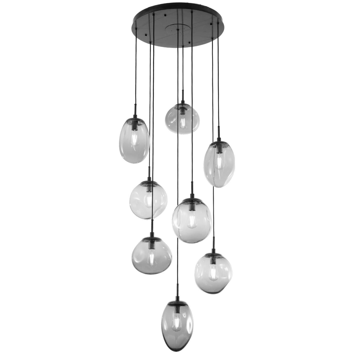 Levi Wilson Nebula 31 Inch 8 Light Multi Light Pendant by Hammerton Studio