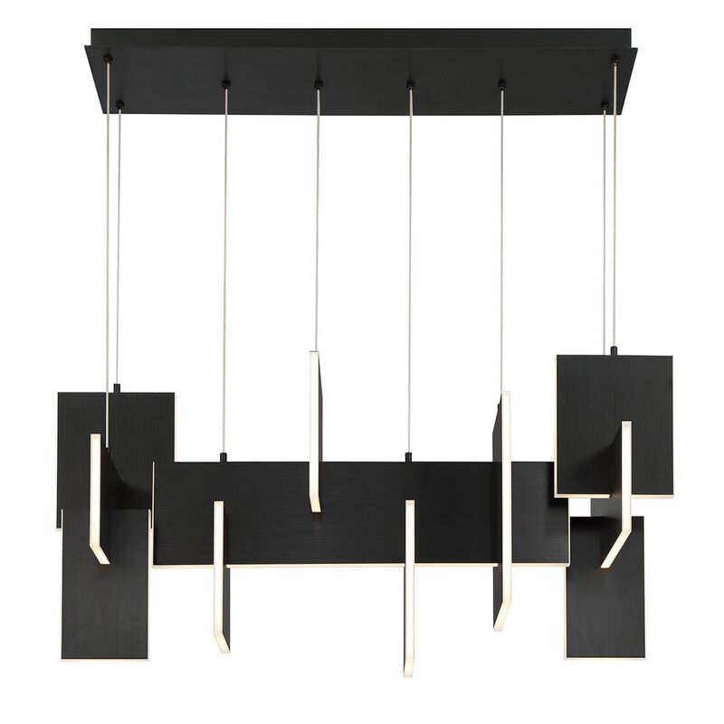 Coburg 42 Inch Linear Chandelier by Eurofase Lighting