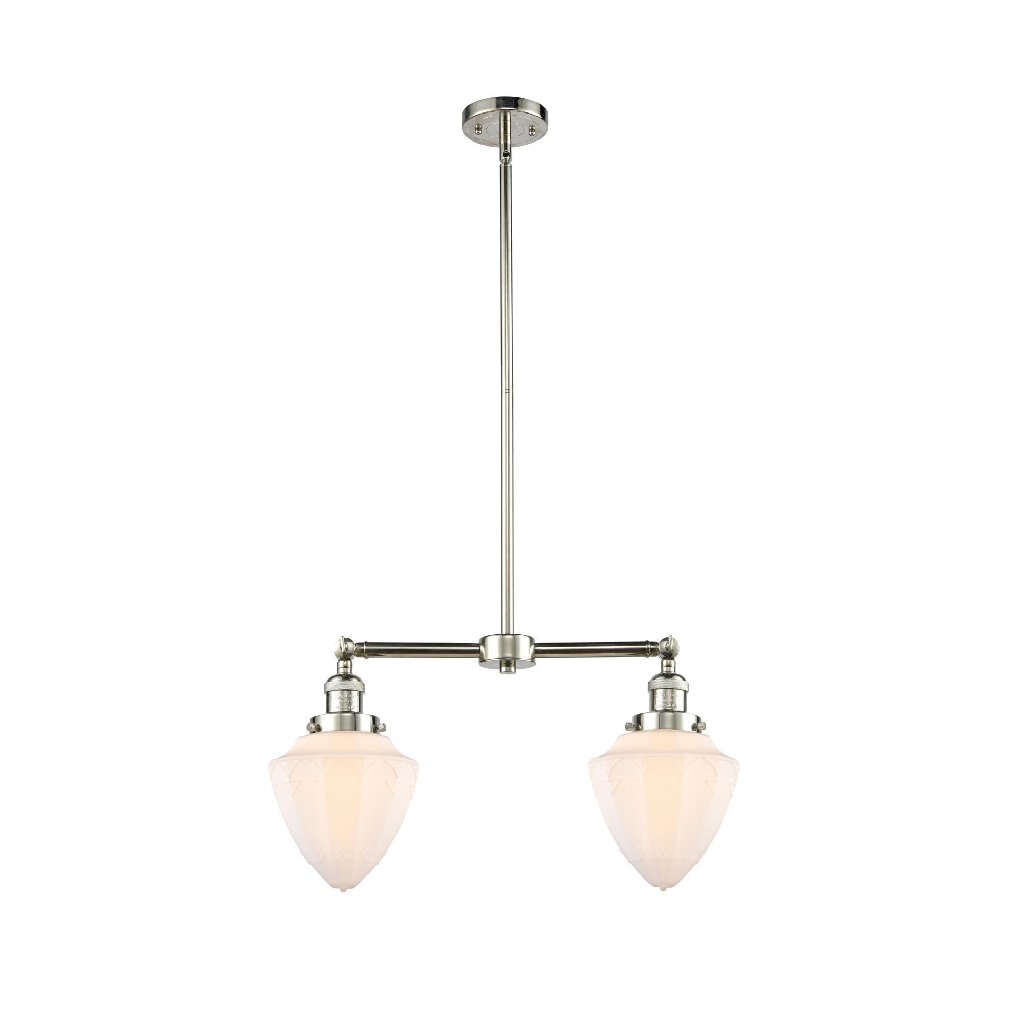 Bruno Marashlian Bullet 24 Inch 2 Light Linear Suspension Light by Innovations Lighting