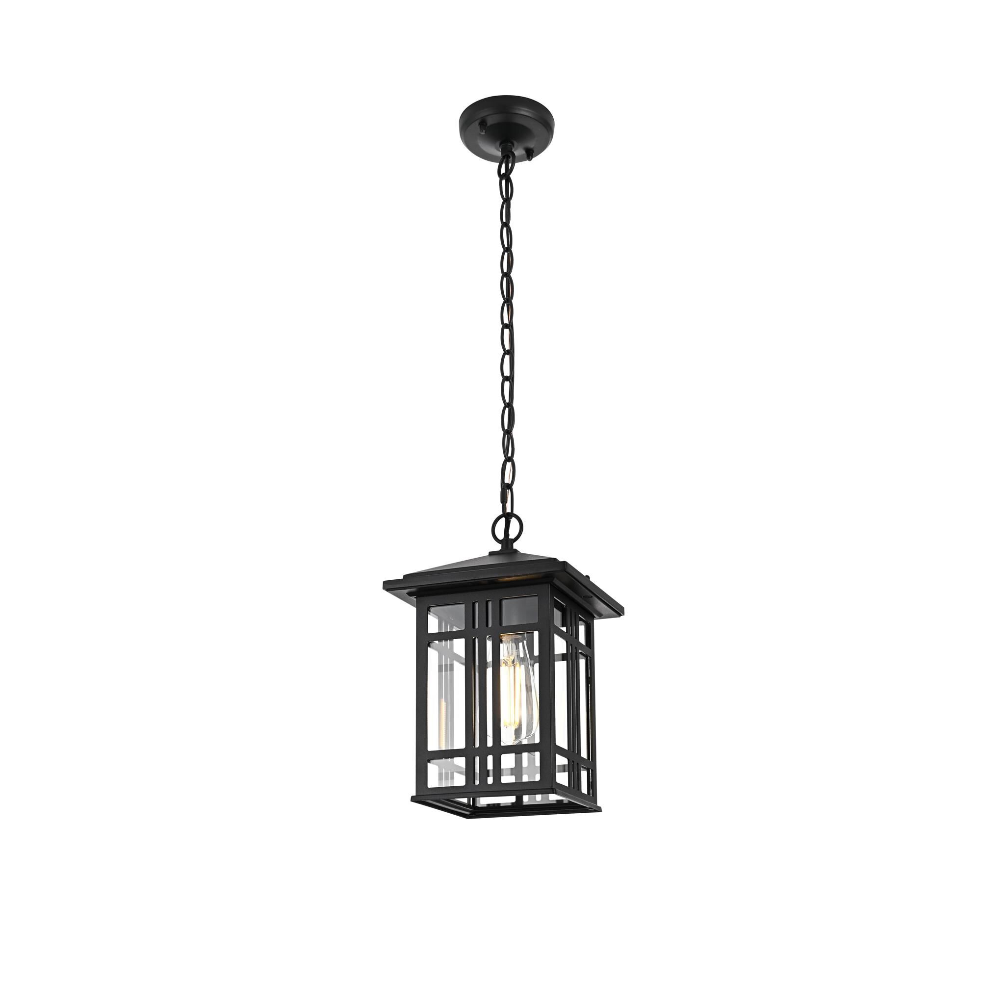 Harley 12 Inch Outdoor Hanging Lantern by Elegant Lighting
