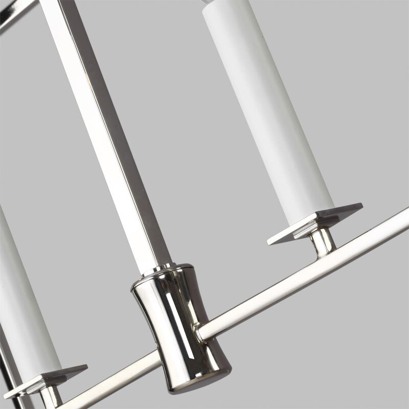 Chapman & Myers Southold 48 Inch 6 Light Linear Suspension Light by Visual Comfort Studio Collection