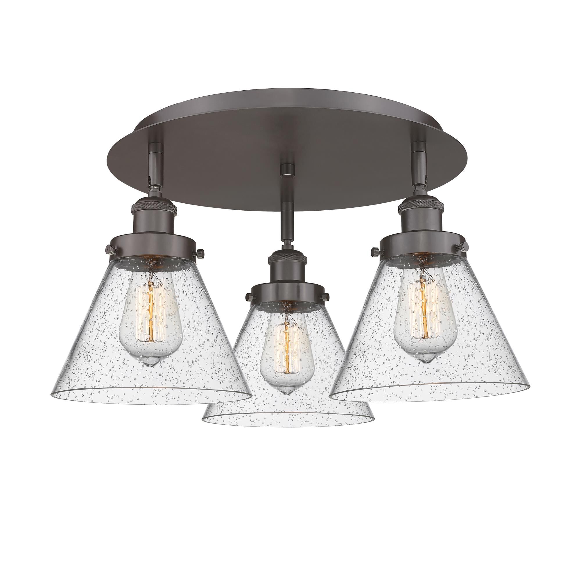 Bruno Marashlian Cone 20 Inch Flush Mount by Innovations Lighting
