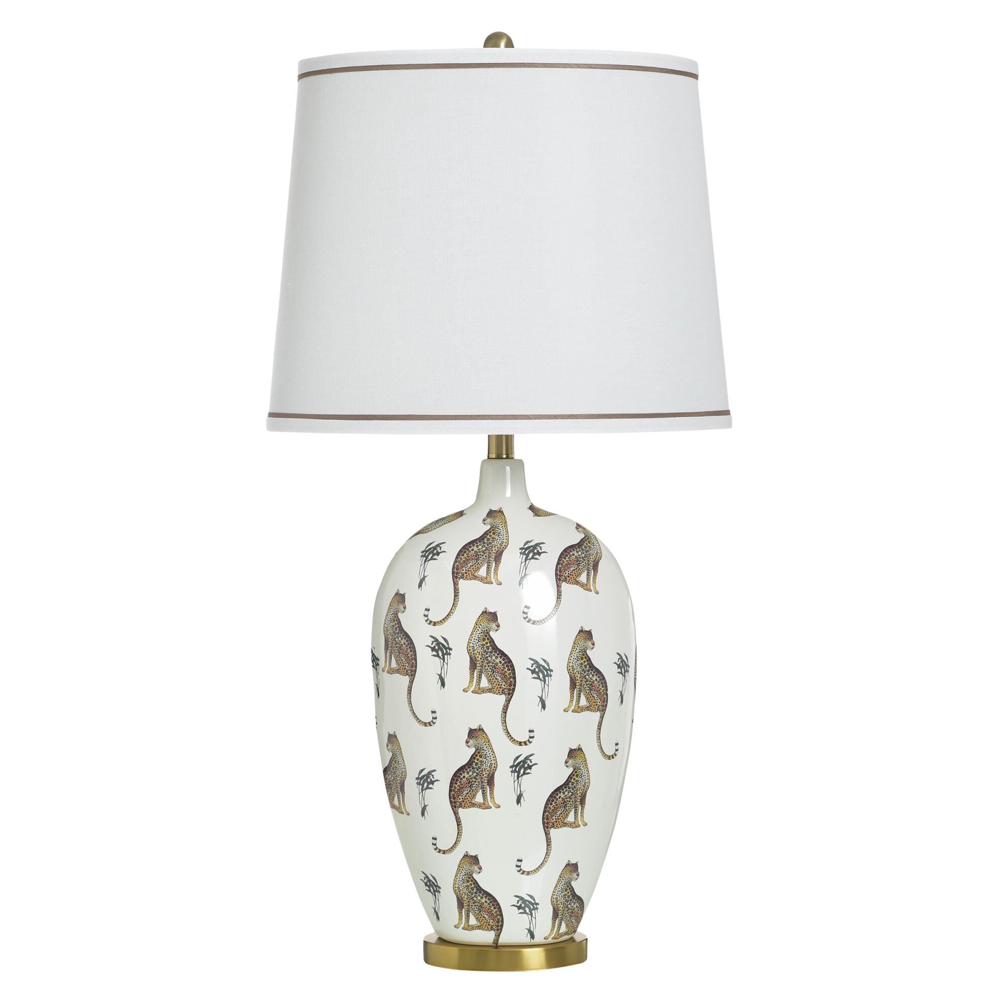 Cheetah 34 Inch Table Lamp by Stylecraft