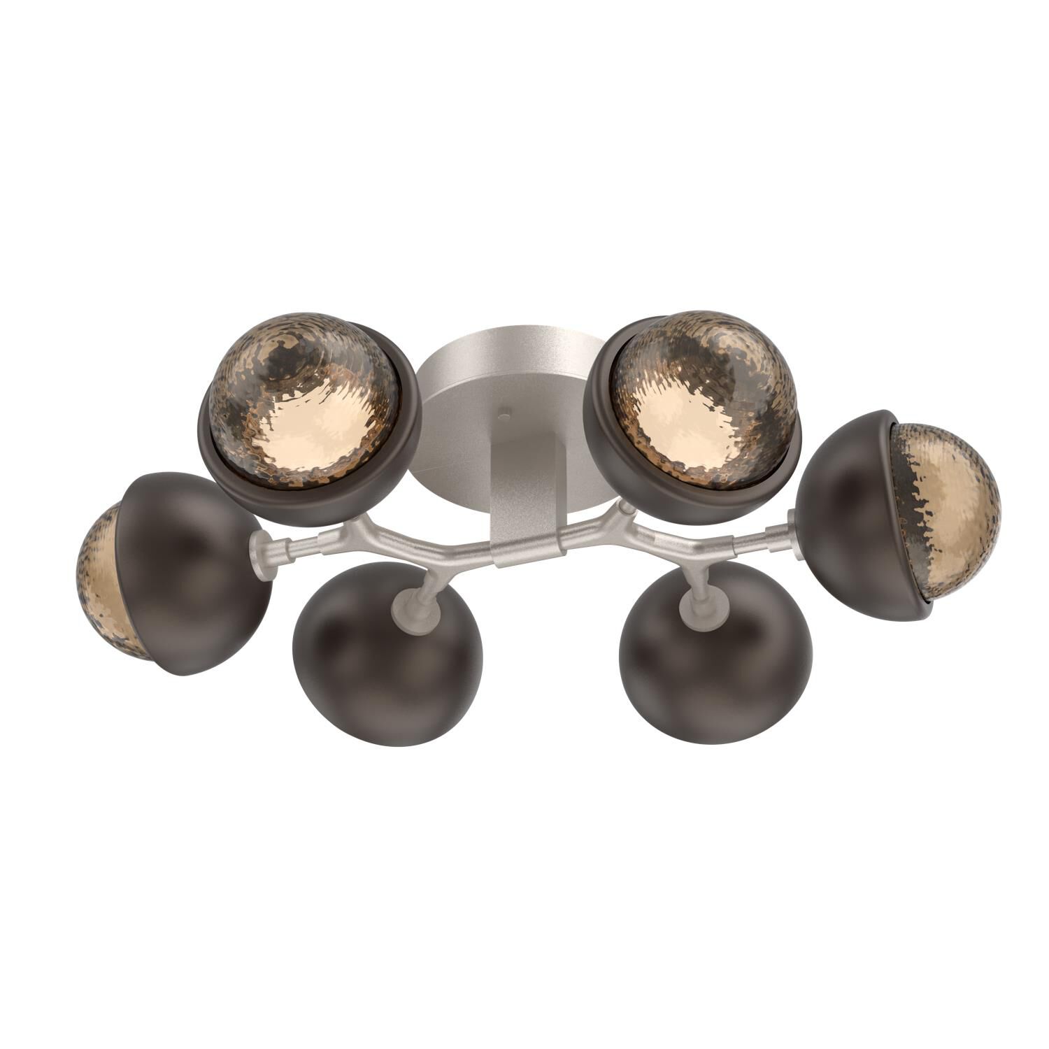 Levi Wilson Cabochon 27 Inch Flush Mount by Hammerton Studio