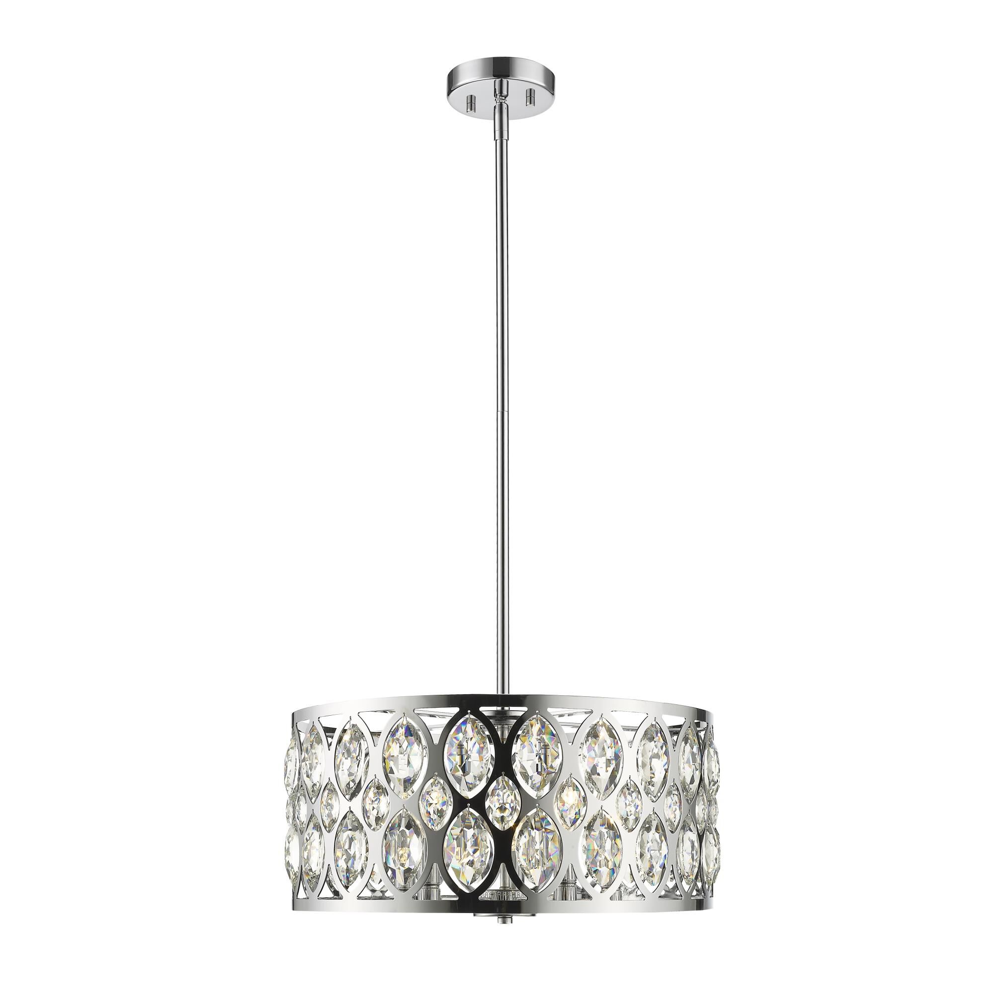 Dealey 19 Inch 5 Light Pendant Light by Z Lite