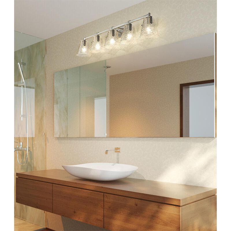 Analia 45 Inch 5 Light Bath Vanity Light by Z-Lite