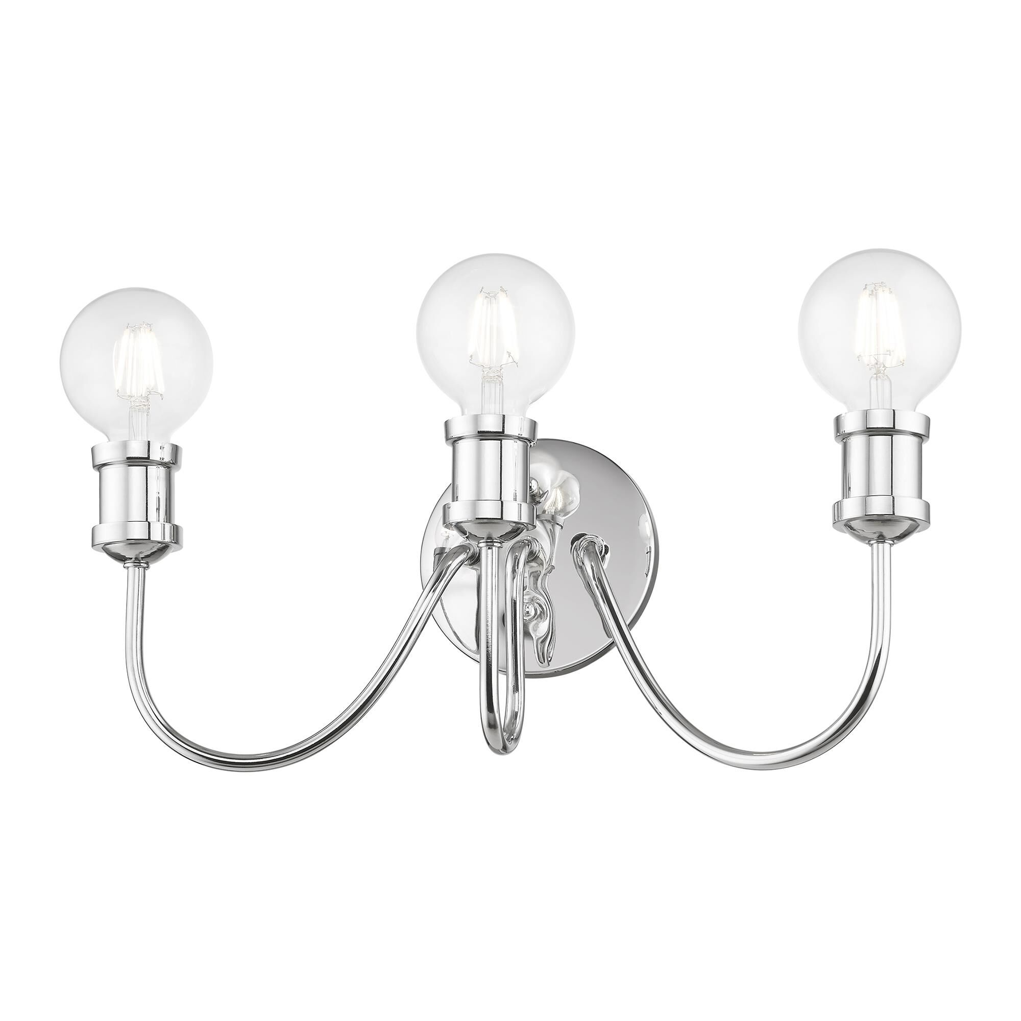 Lansdale 19 Inch 3 Light Bath Vanity Light by Livex Lighting