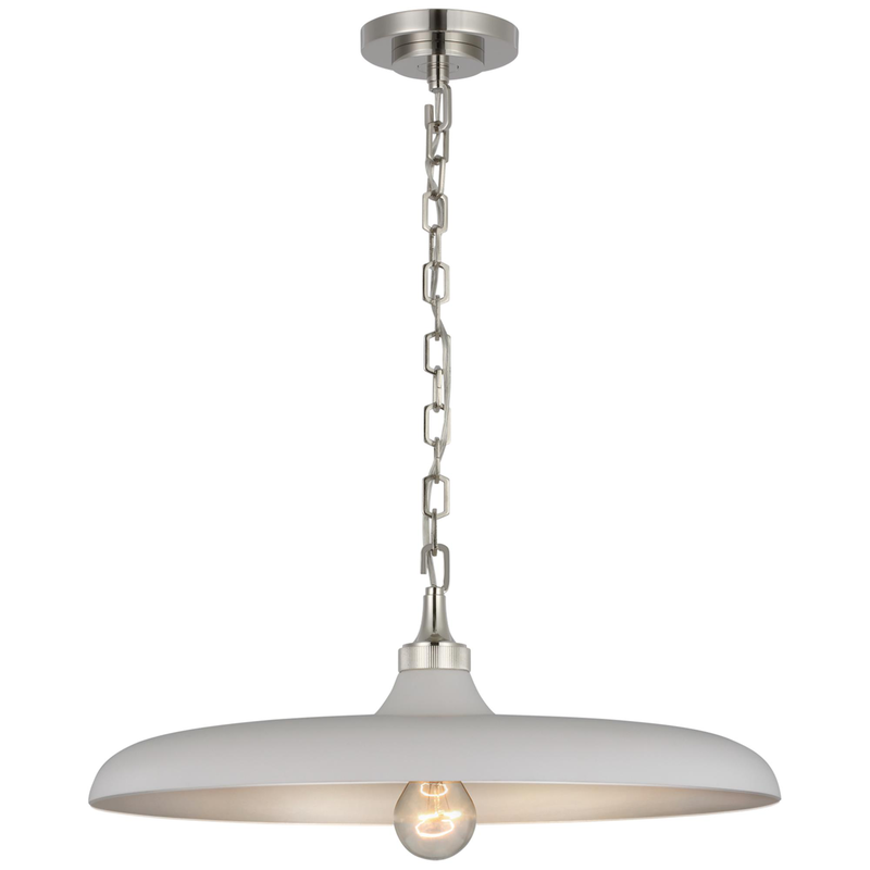 Visual Comfort Signature Collection Thomas O'Brien Piatto 18 Inch Large Pendant