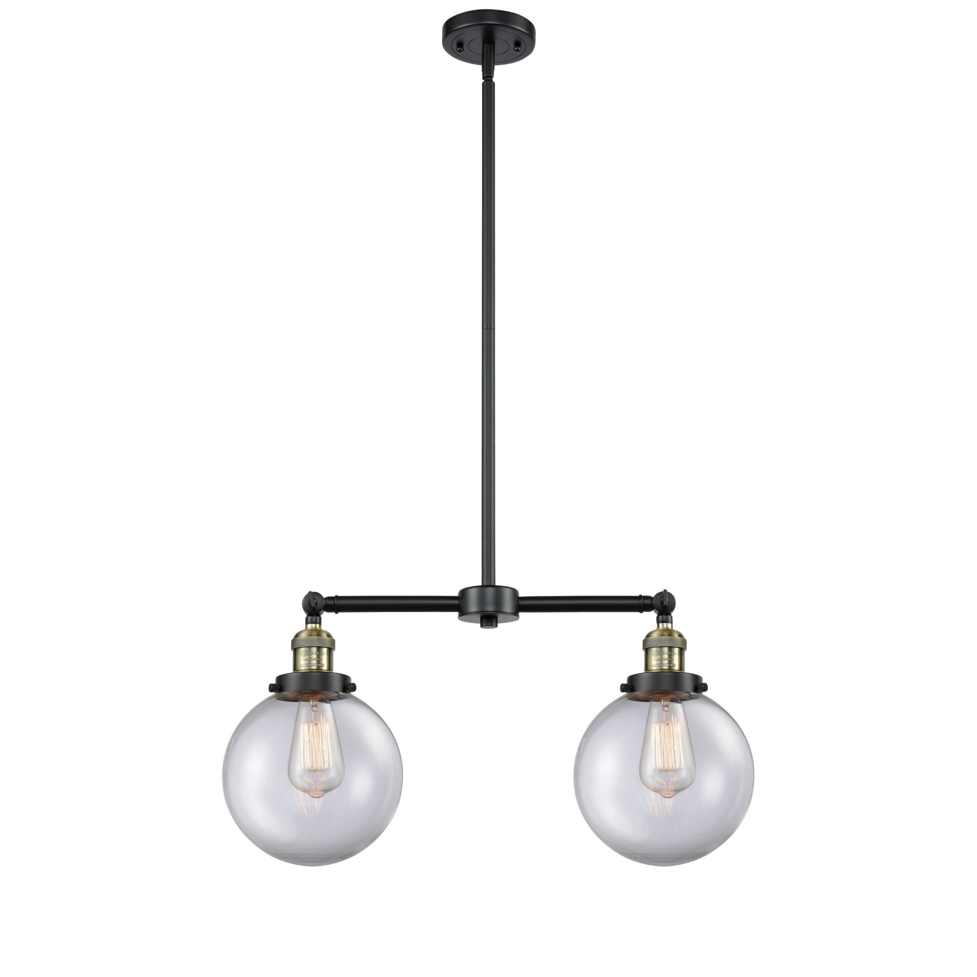 Bruno Marashlian Beacon 25 Inch 2 Light Chandelier by Innovations Lighting