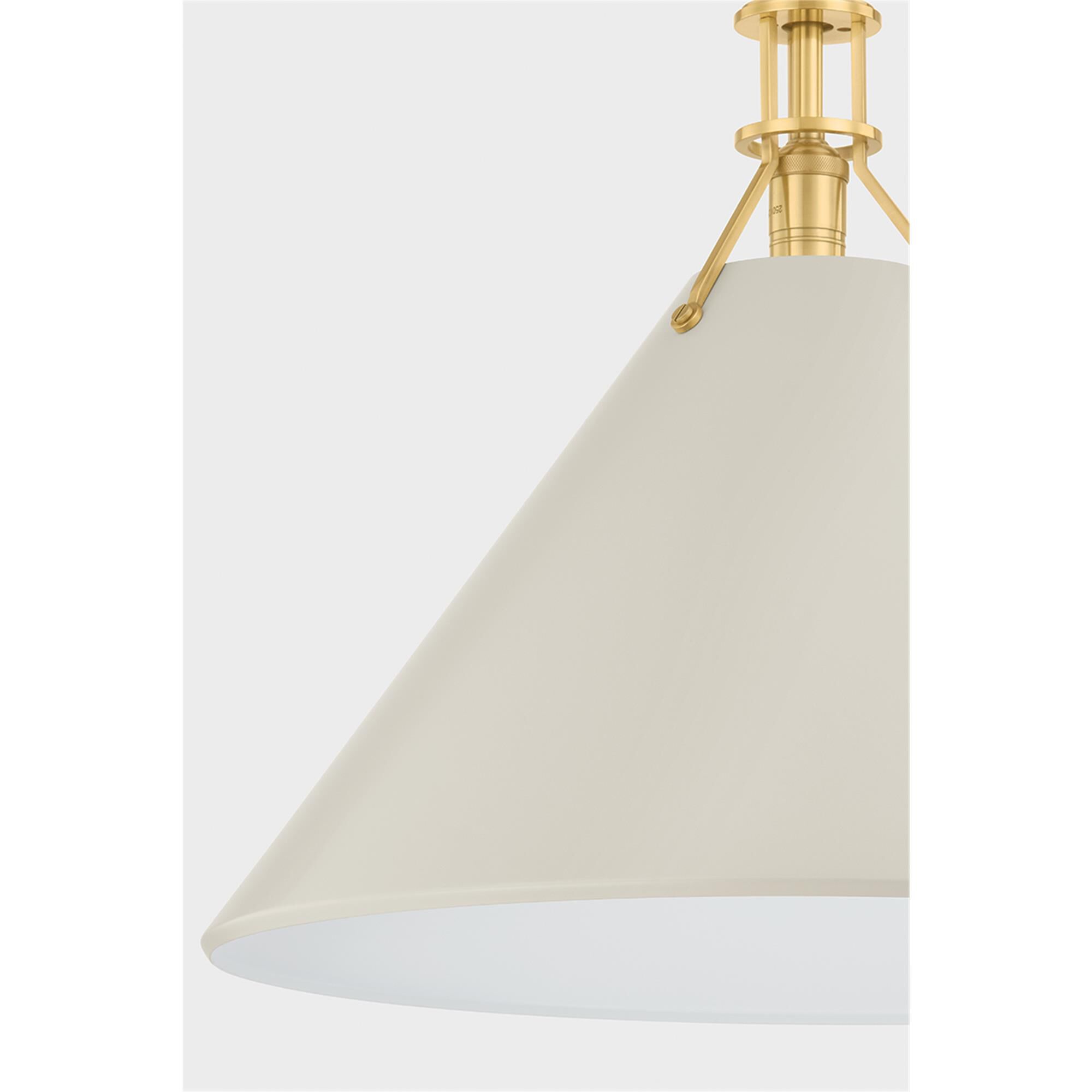 Mark D. Sikes Painted No. 2 Medium Pendant Light,