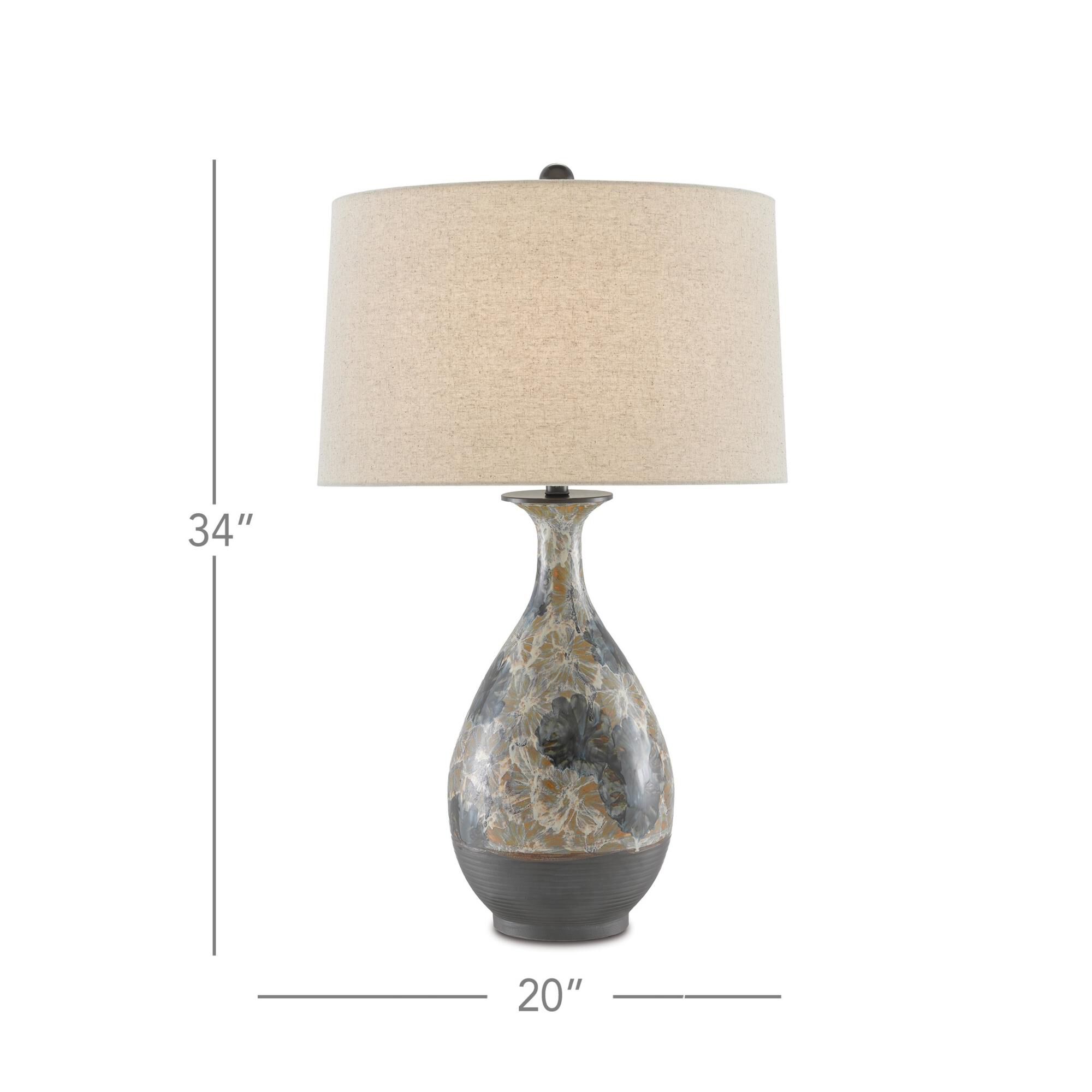 Frangipani Table Lamp by Currey and Company