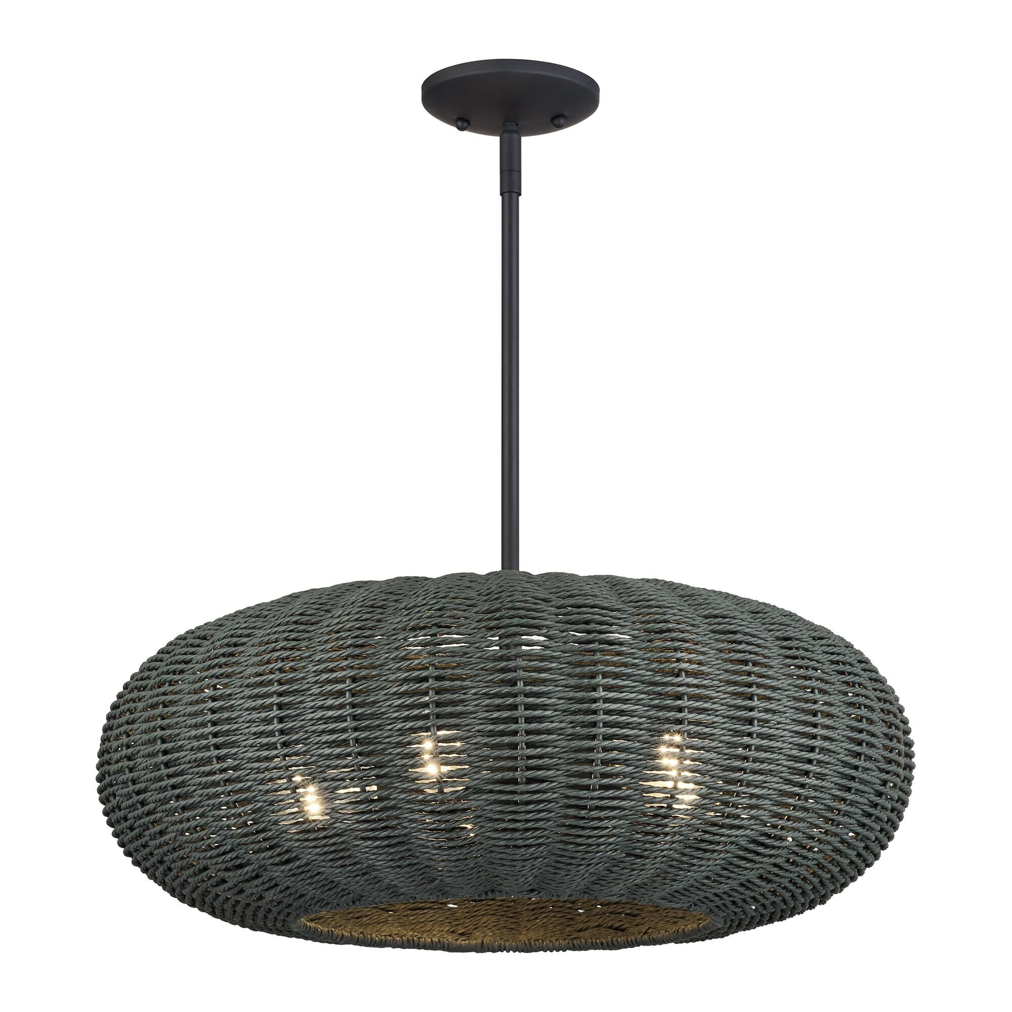 Deluna 22 Inch Large Pendant by Livex Lighting