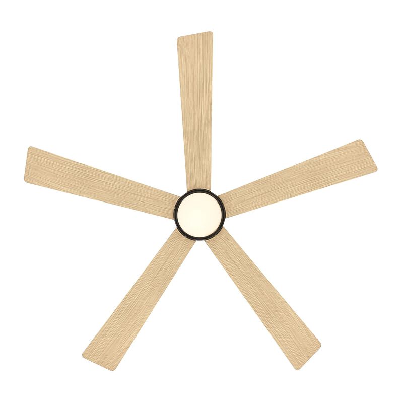 Oovin 54 Inch Ceiling Fan with Light Kit by Minka Aire