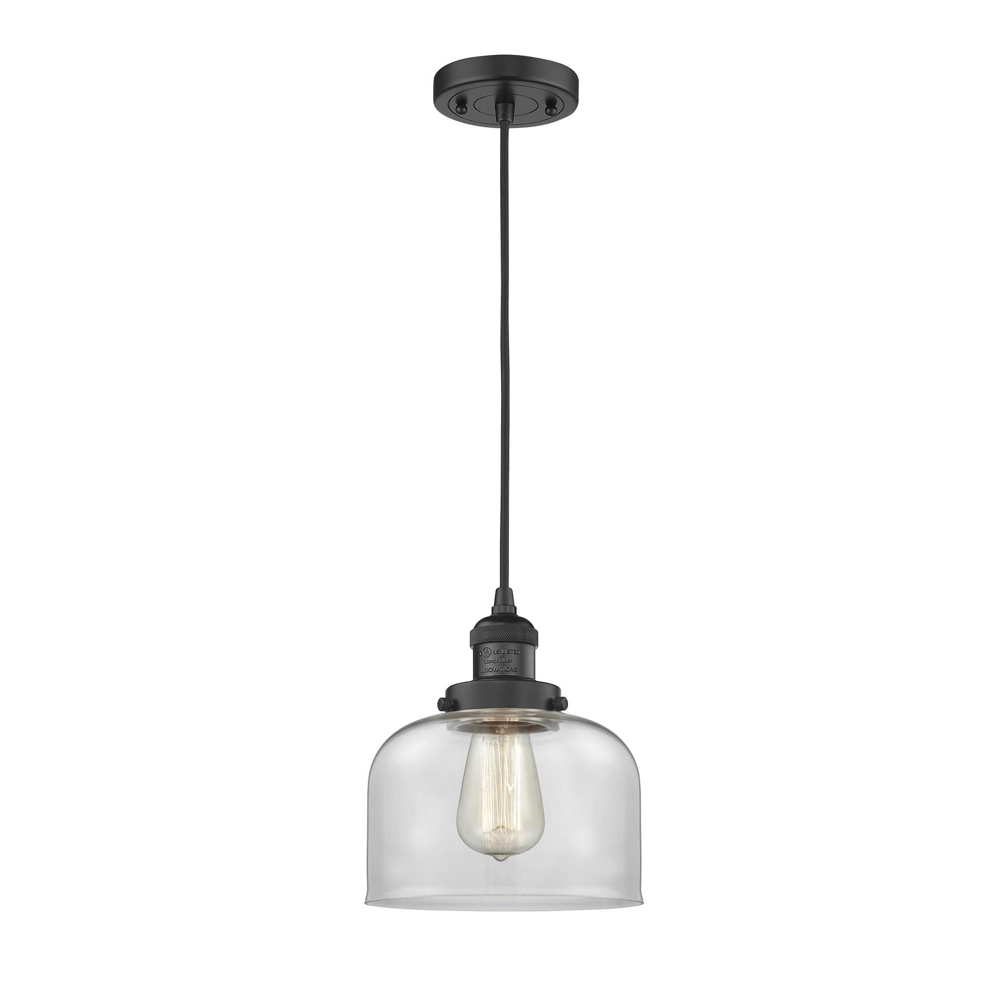 Bruno Marashlian Large Bell 8 Inch Mini Pendant by Innovations Lighting