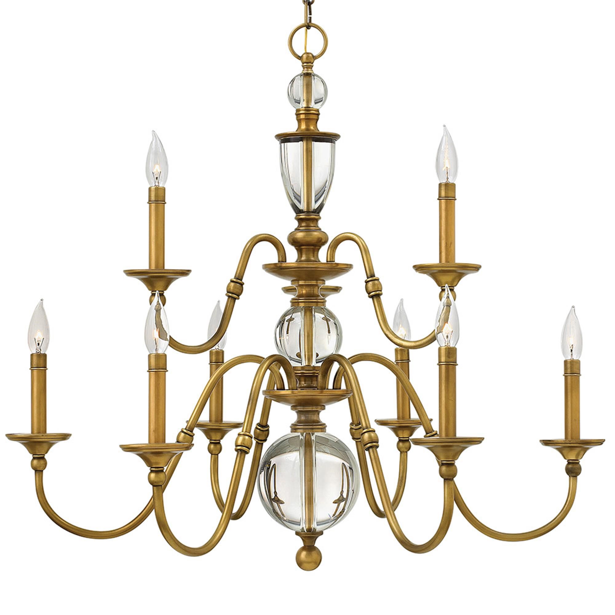 Eleanor 35 Inch Chandelier,