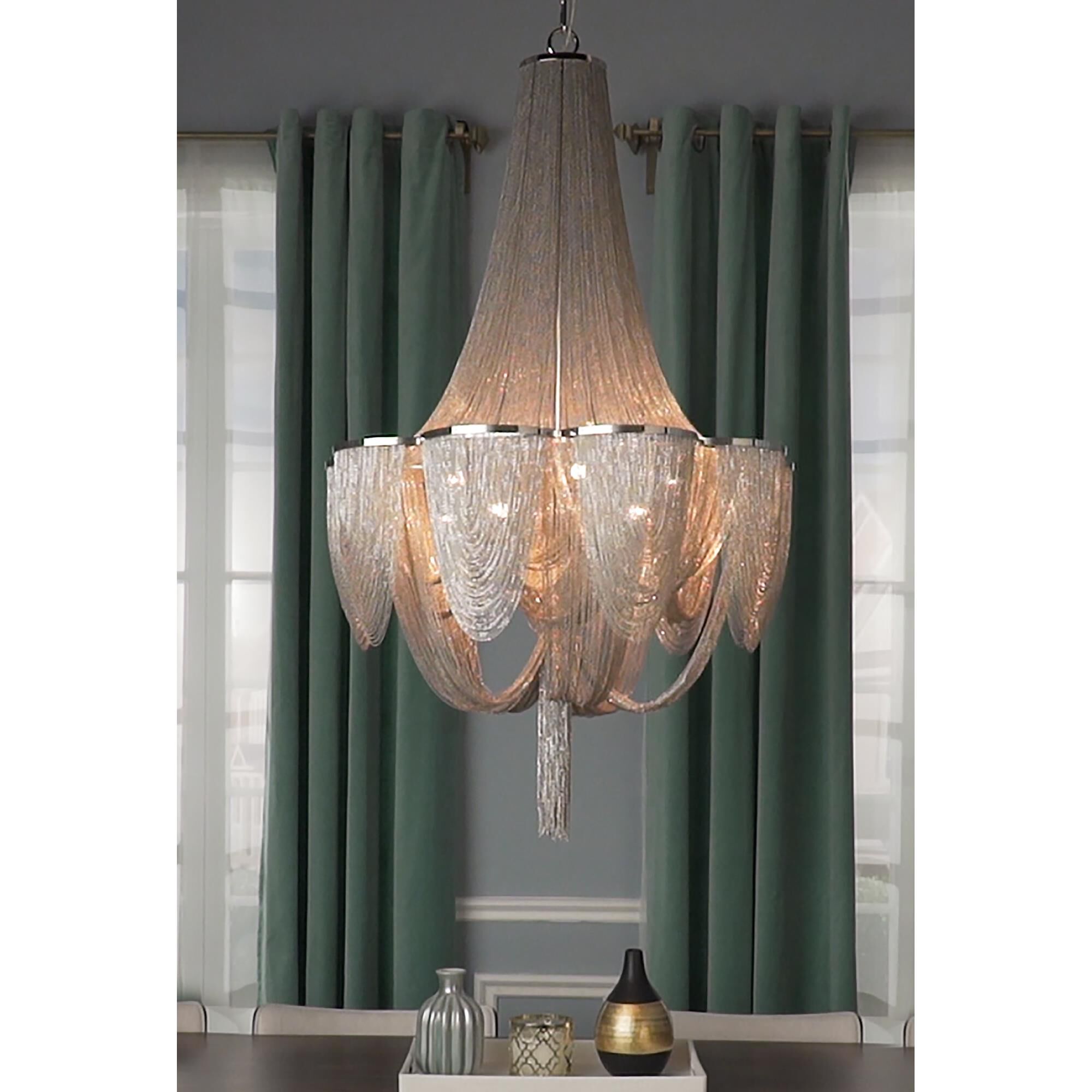Chantilly 22 Inch 10 Light Mini Chandelier by Maxim Lighting