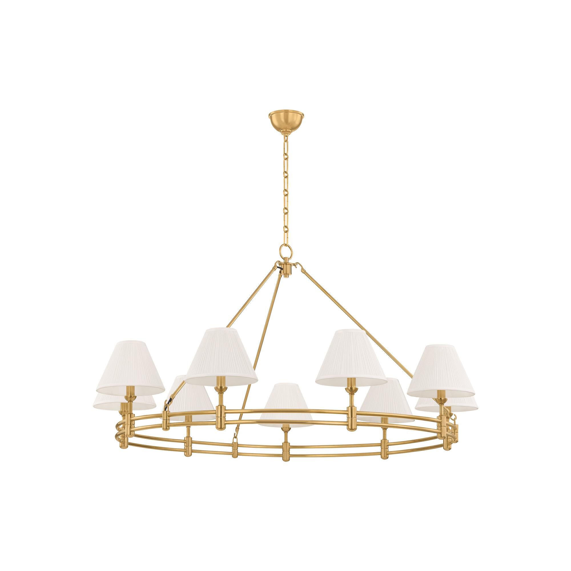 Mark D. Sikes Howard 50 Inch Chandelier by Hudson Valley Lighting