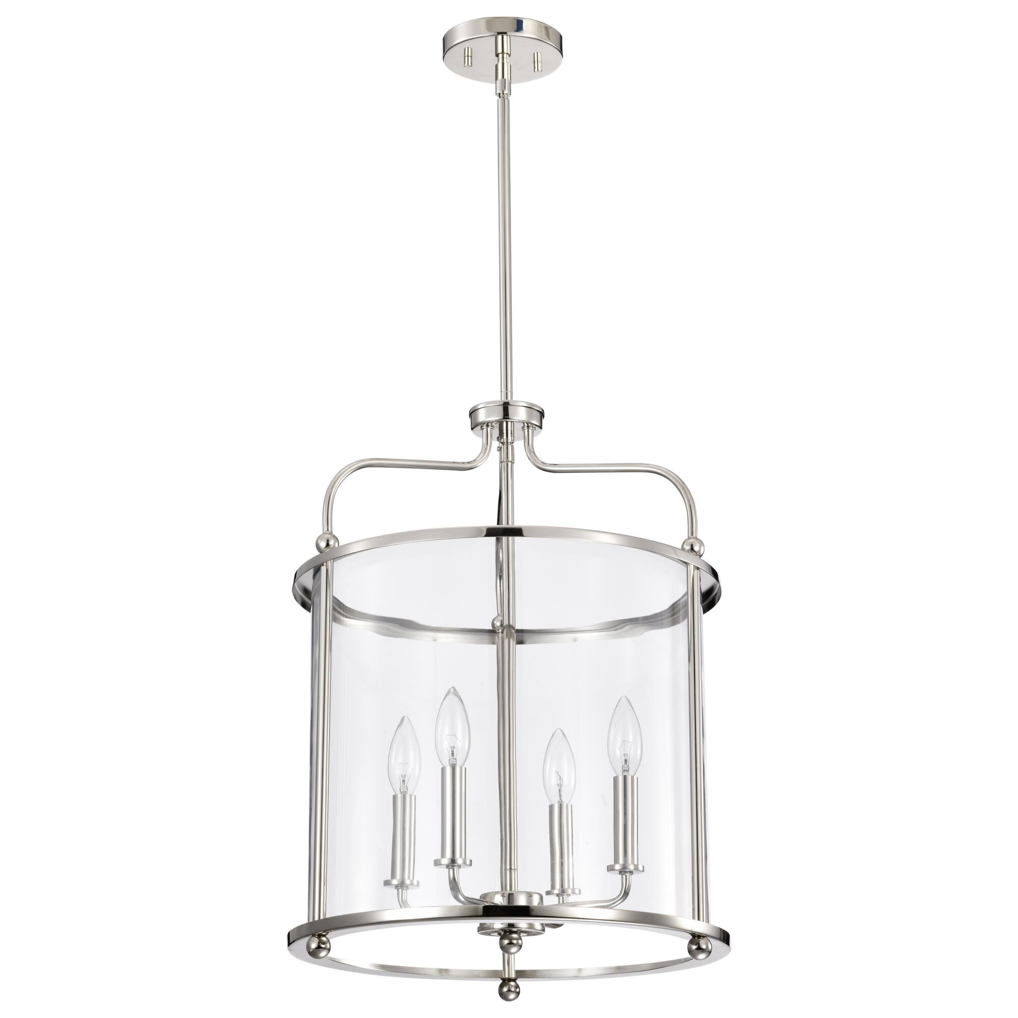 Yorktown 4 Light Cage Pendant by Nuvo Lighting