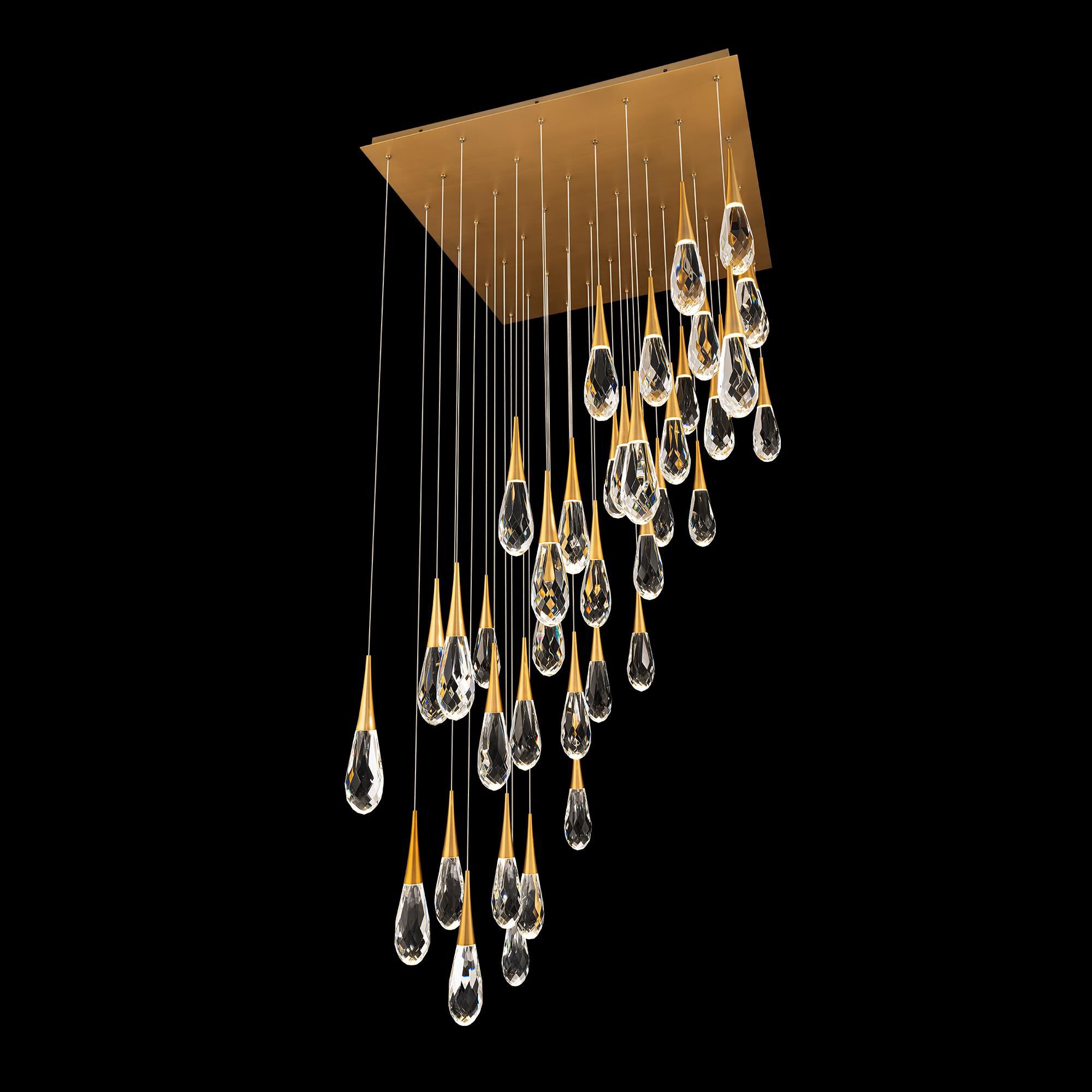 Hibiscus Multi Light Pendant by Schonbek Beyond