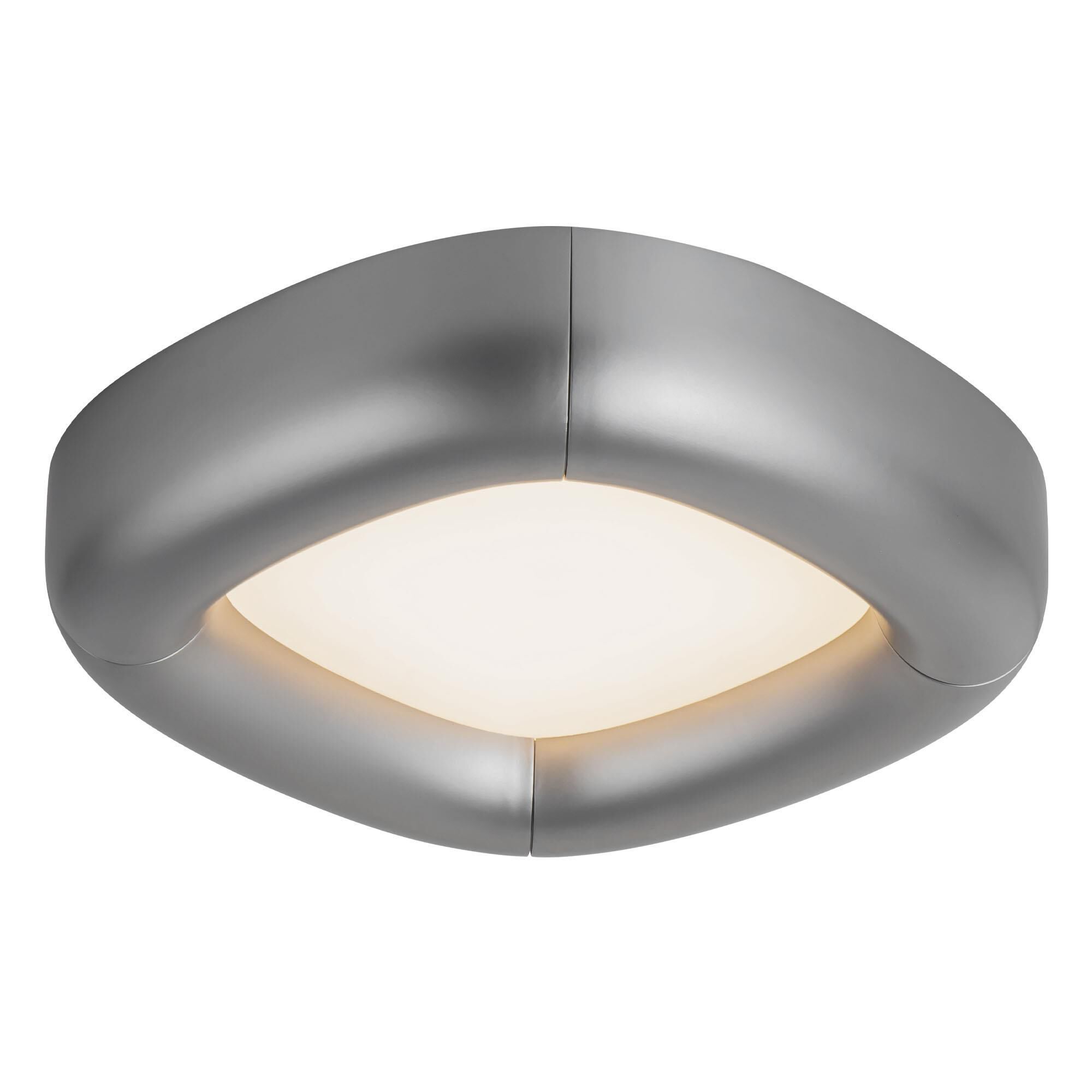 Shown in Space Gray finish and Frosted Acrylic Diffuser glass