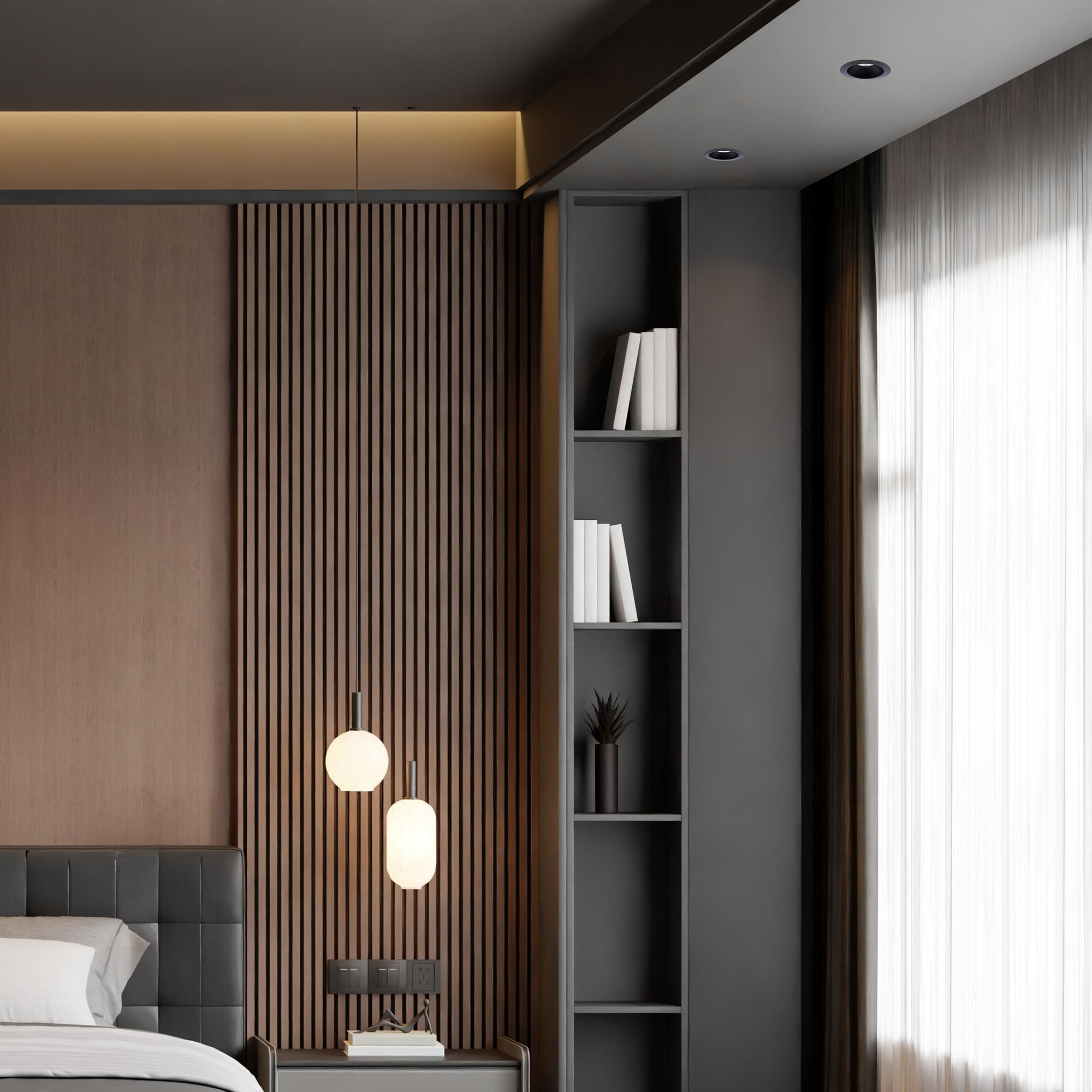 Shown in Black finish