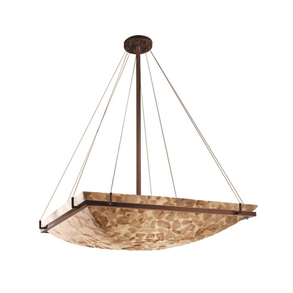 Alabaster Rocks Large Pendant by Justice Design Group