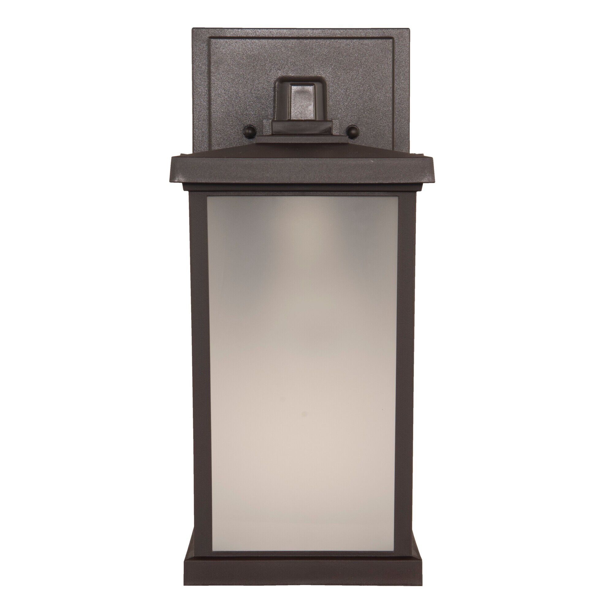 Shown in Bronze finish and Frosted Polycarbonate shade