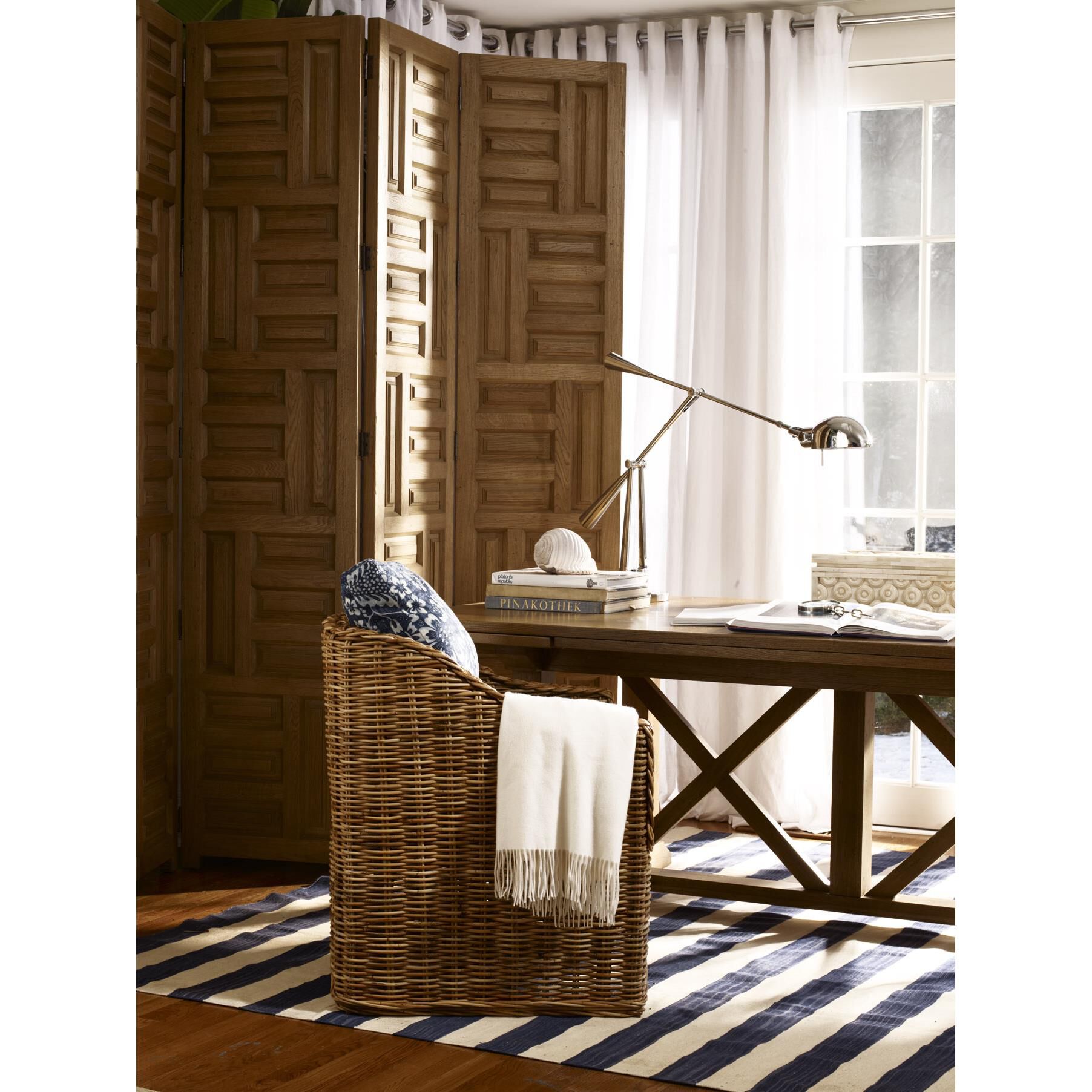 Ralph Lauren Equilibrium 45 Inch Desk Lamp by Ralph Lauren