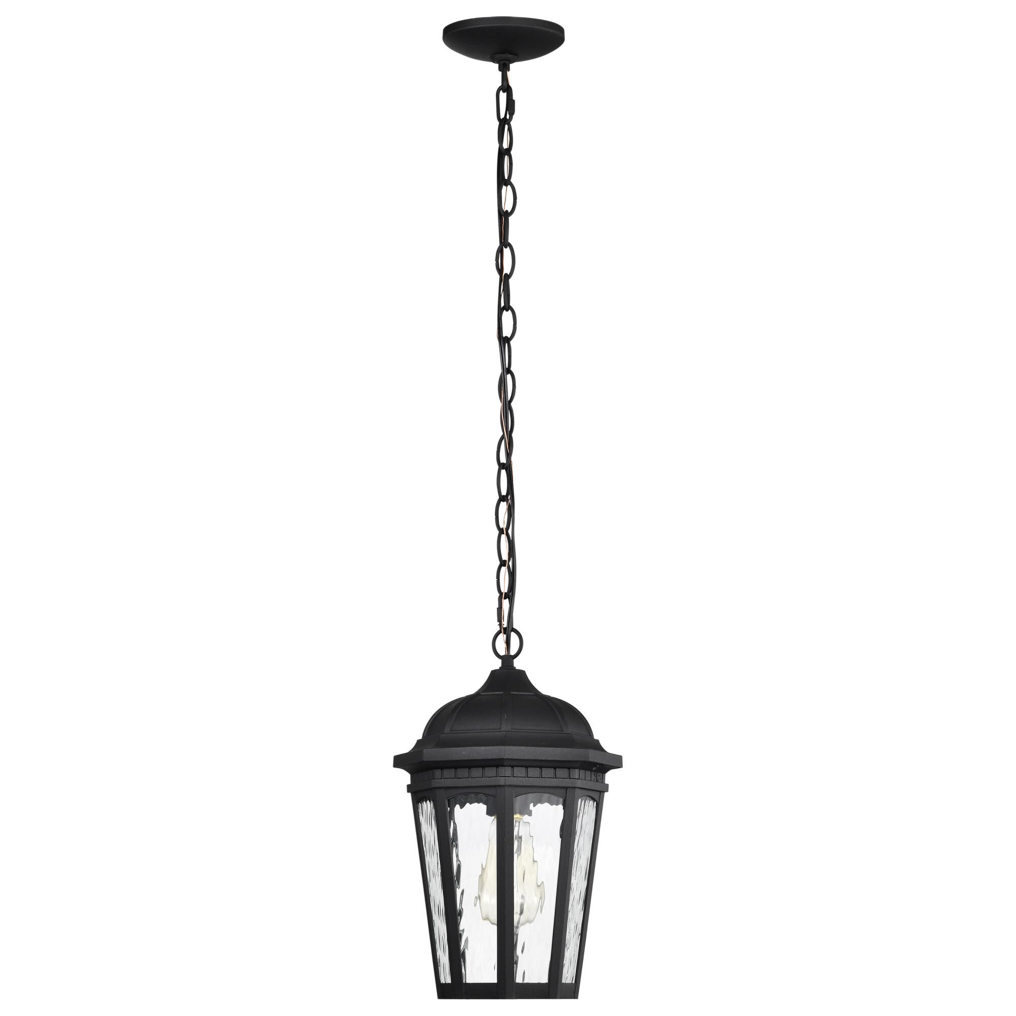 East River 14 Inch Tall Outdoor Hanging Lantern,