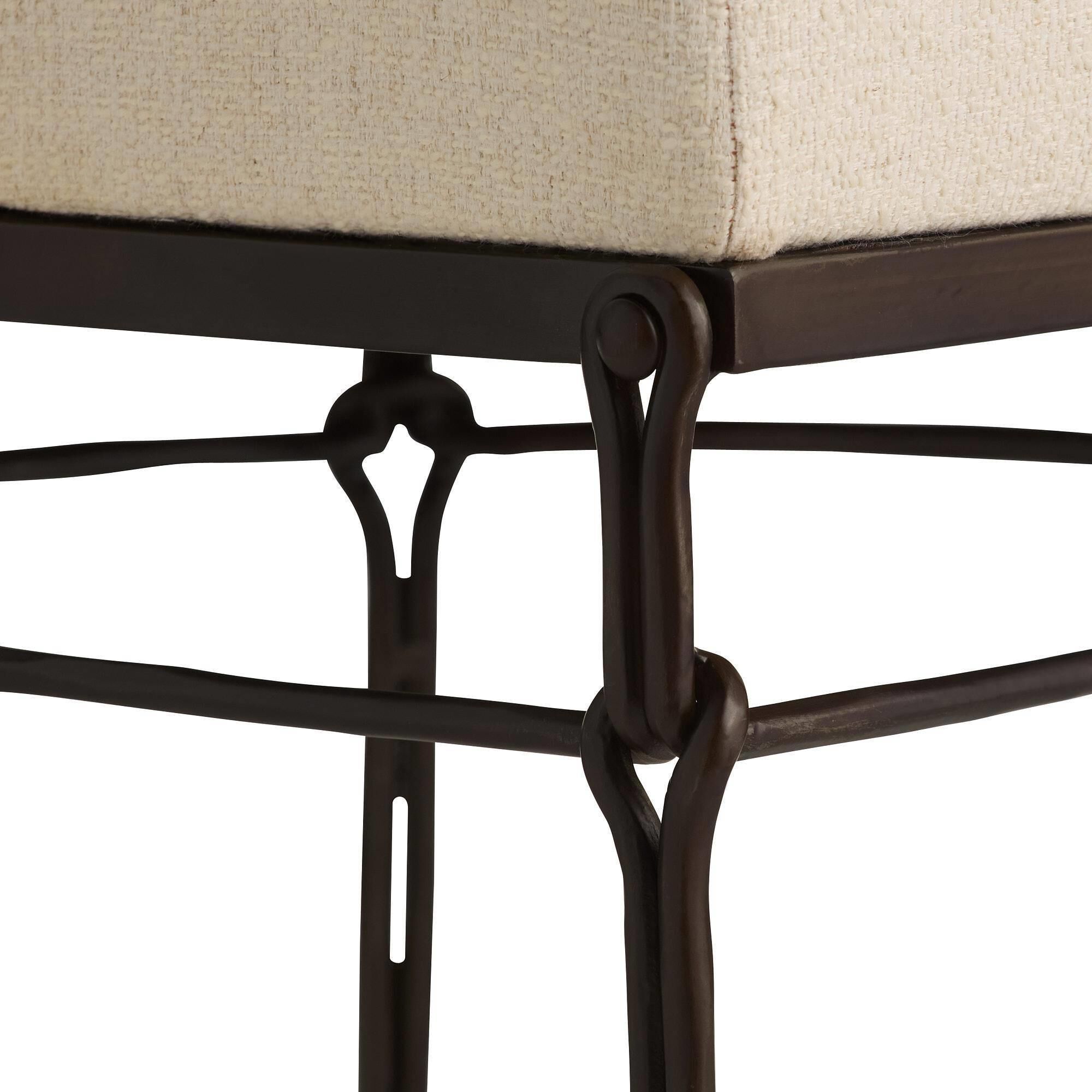 Shown in Oxford White and Blackened Iron finish